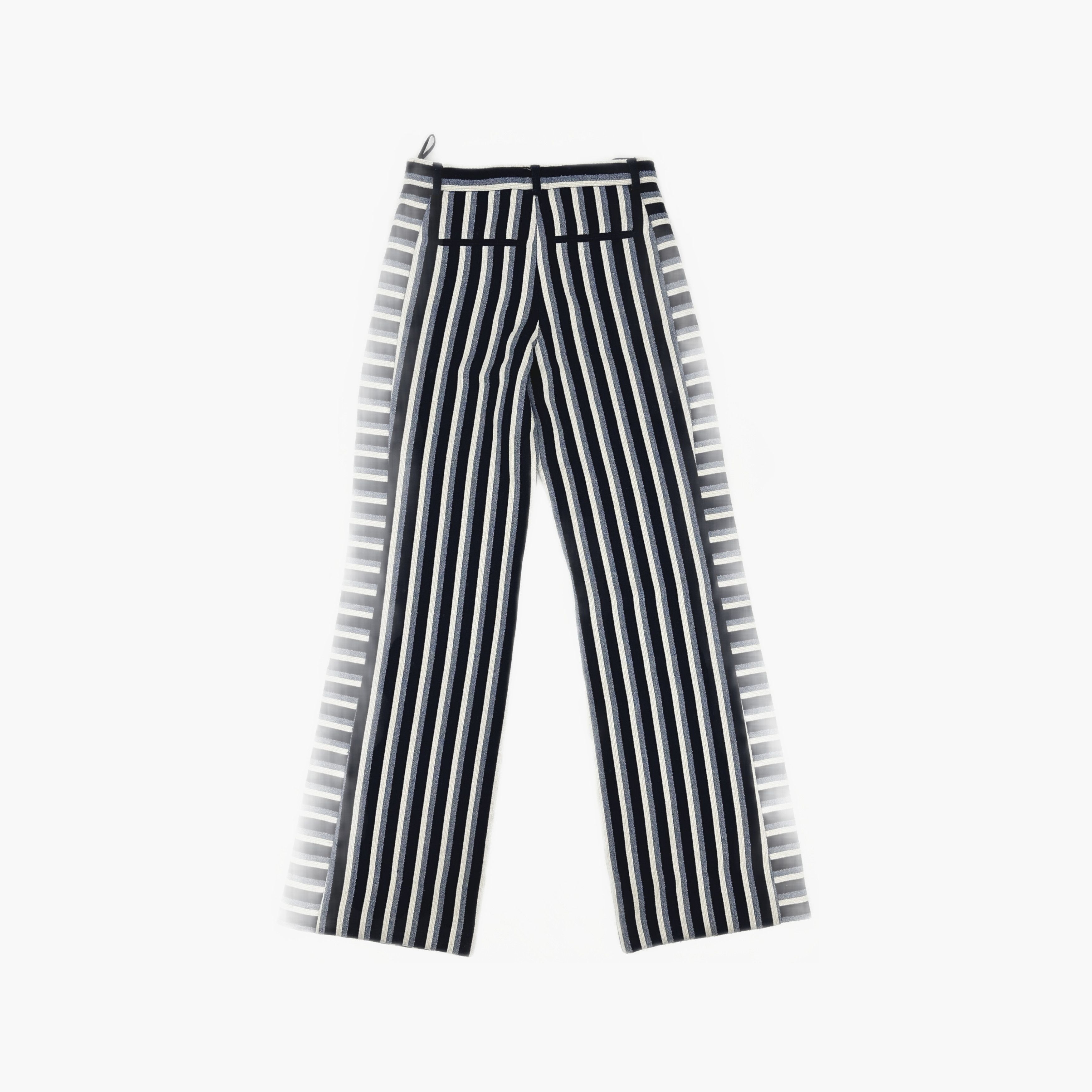 Chanel CHANEL Striped Pants Size 36 Size 26" / US 2 / IT 38 - 2 Thumbnail