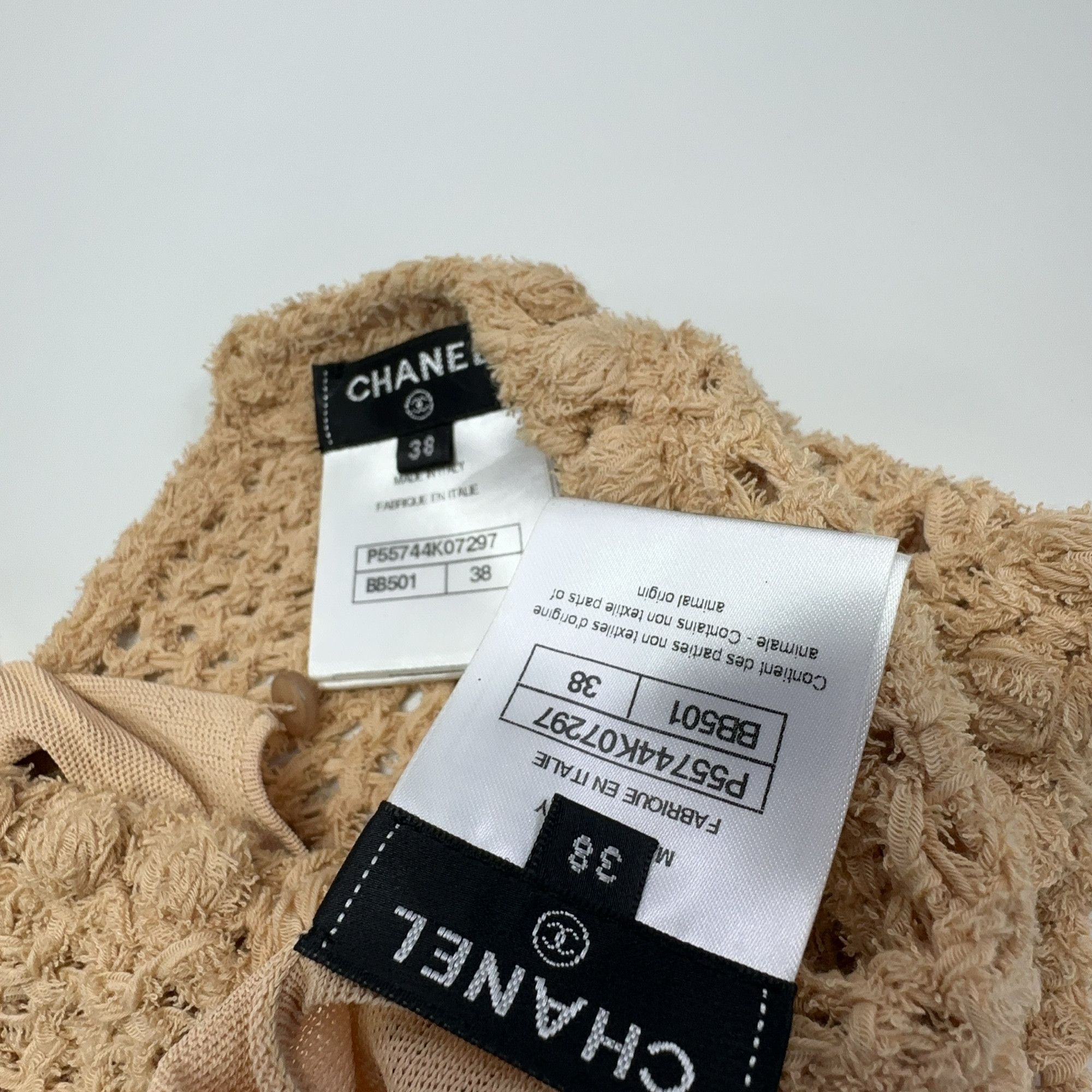 Chanel Chanel Knit Sleeveless Mini Dress Size 38 Size S / US 4 / IT 40 - 4 Thumbnail