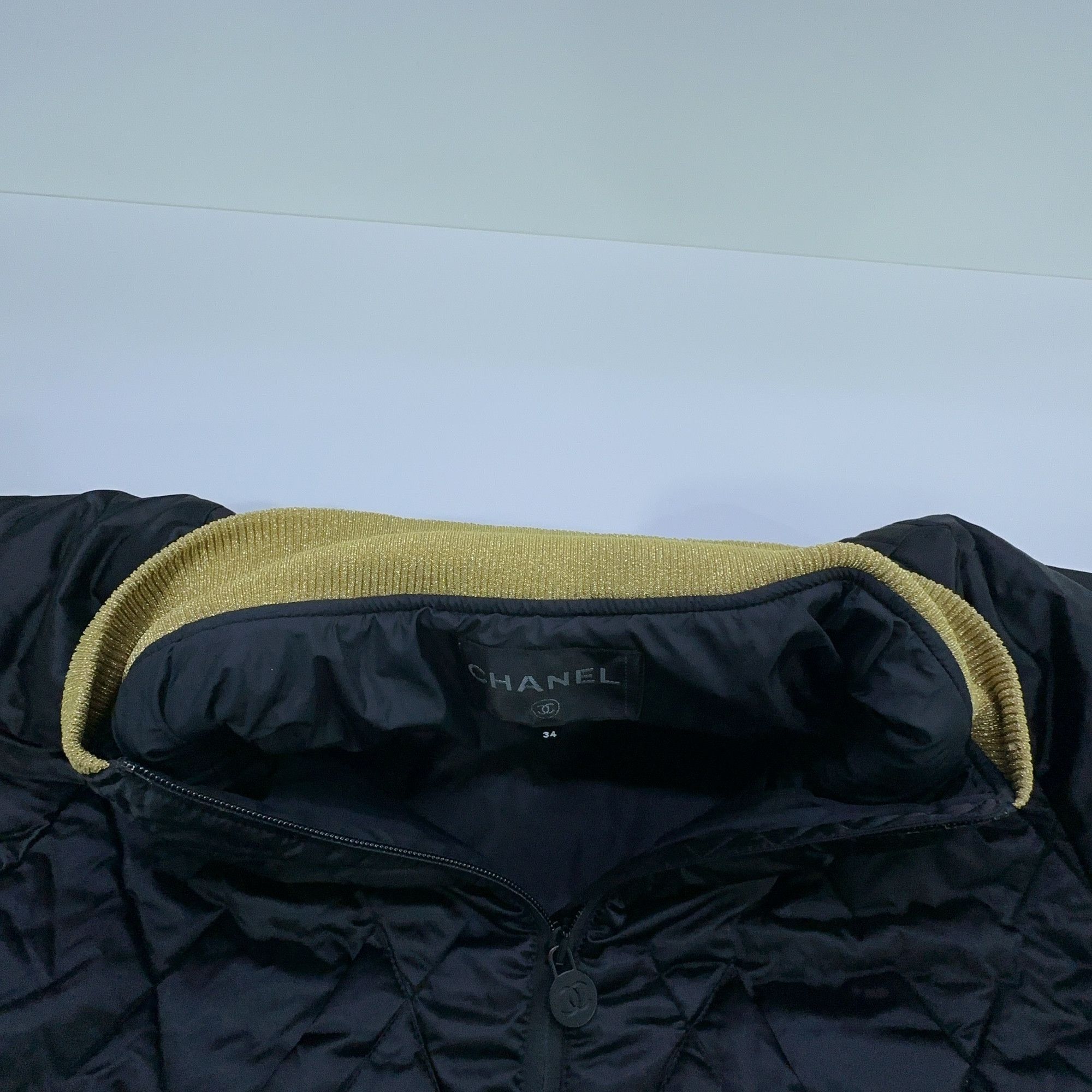Chanel CHANEL Quilted Bomber Jacket Size 34 Size XS / US 0-2 / IT 36-38 - 5 Thumbnail