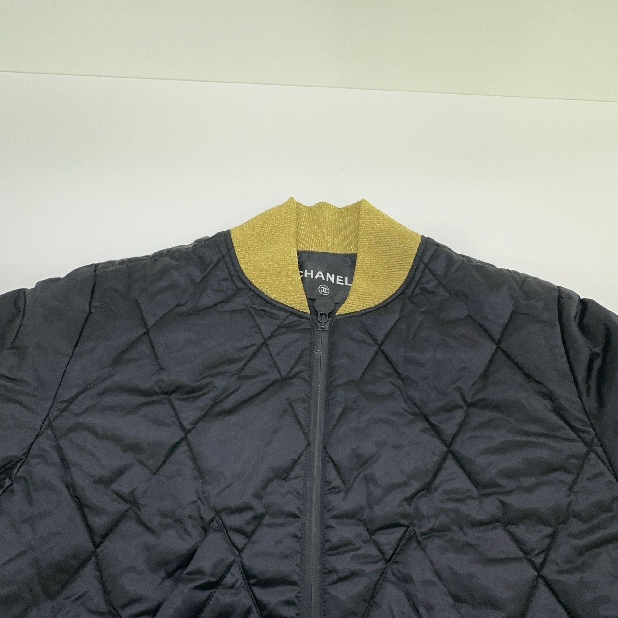 Chanel CHANEL Quilted Bomber Jacket Size 34 Size XS / US 0-2 / IT 36-38 - 6 Thumbnail
