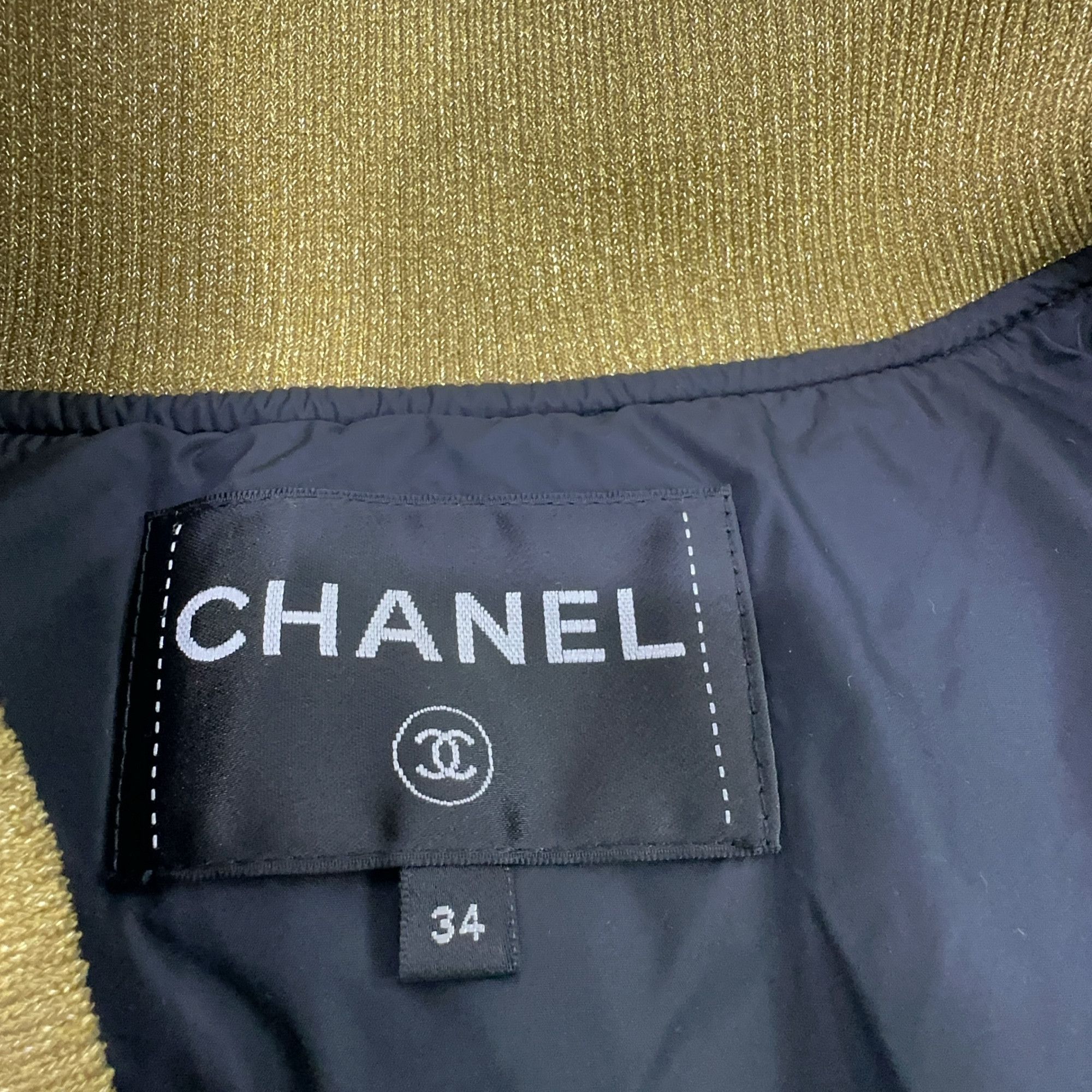 Chanel CHANEL Quilted Bomber Jacket Size 34 Size XS / US 0-2 / IT 36-38 - 4 Thumbnail