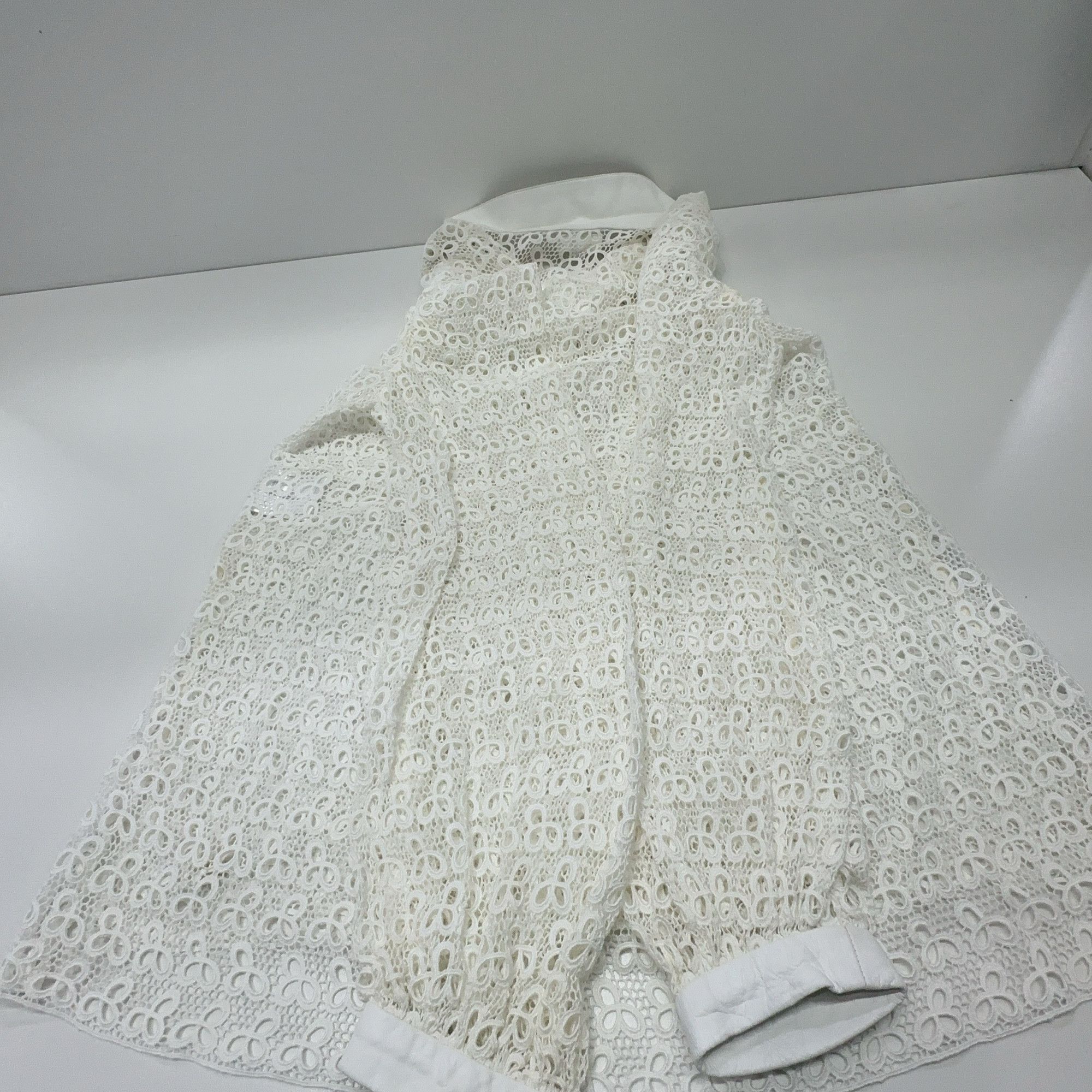 Chanel Chanel White Lace Jacket Size 34 Size XS / US 0-2 / IT 36-38 - 10 Thumbnail