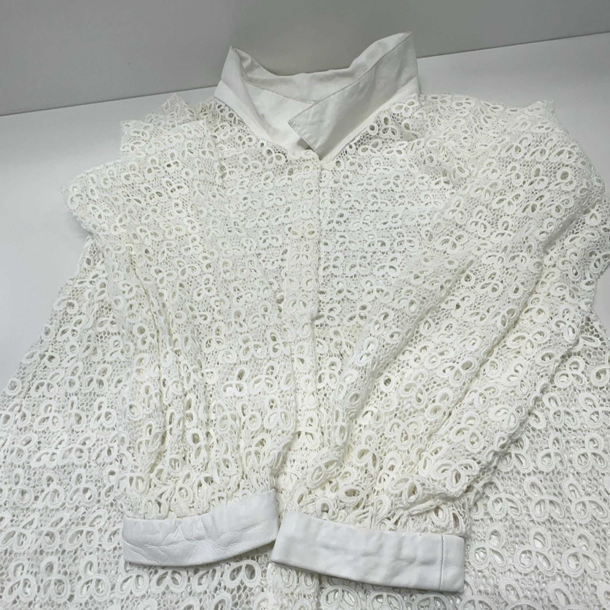 Chanel Chanel White Lace Jacket Size 34 Size XS / US 0-2 / IT 36-38 - 8 Thumbnail
