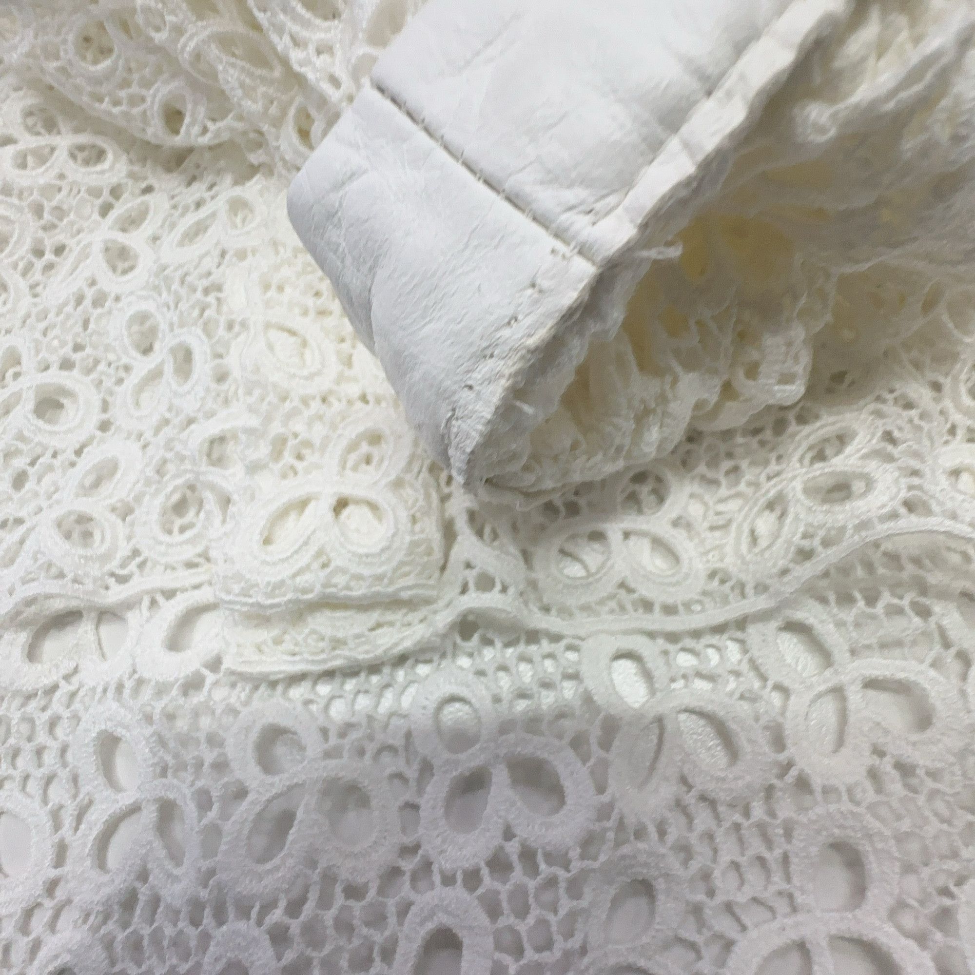 Chanel Chanel White Lace Jacket Size 34 Size XS / US 0-2 / IT 36-38 - 5 Thumbnail