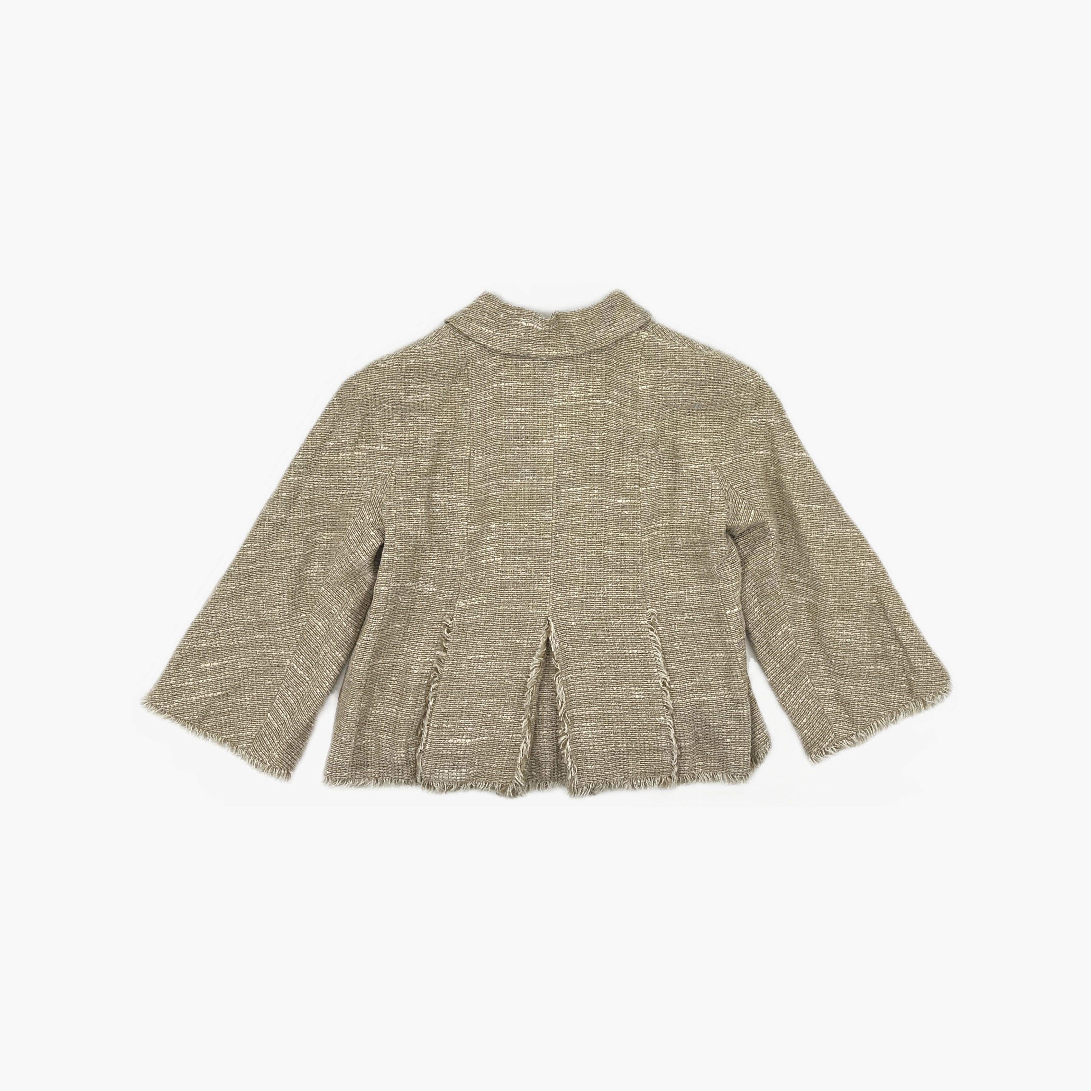 Chanel Chanel Fringed Tweed Jacket Size 36 Size XS / US 0-2 / IT 36-38 - 2 Thumbnail