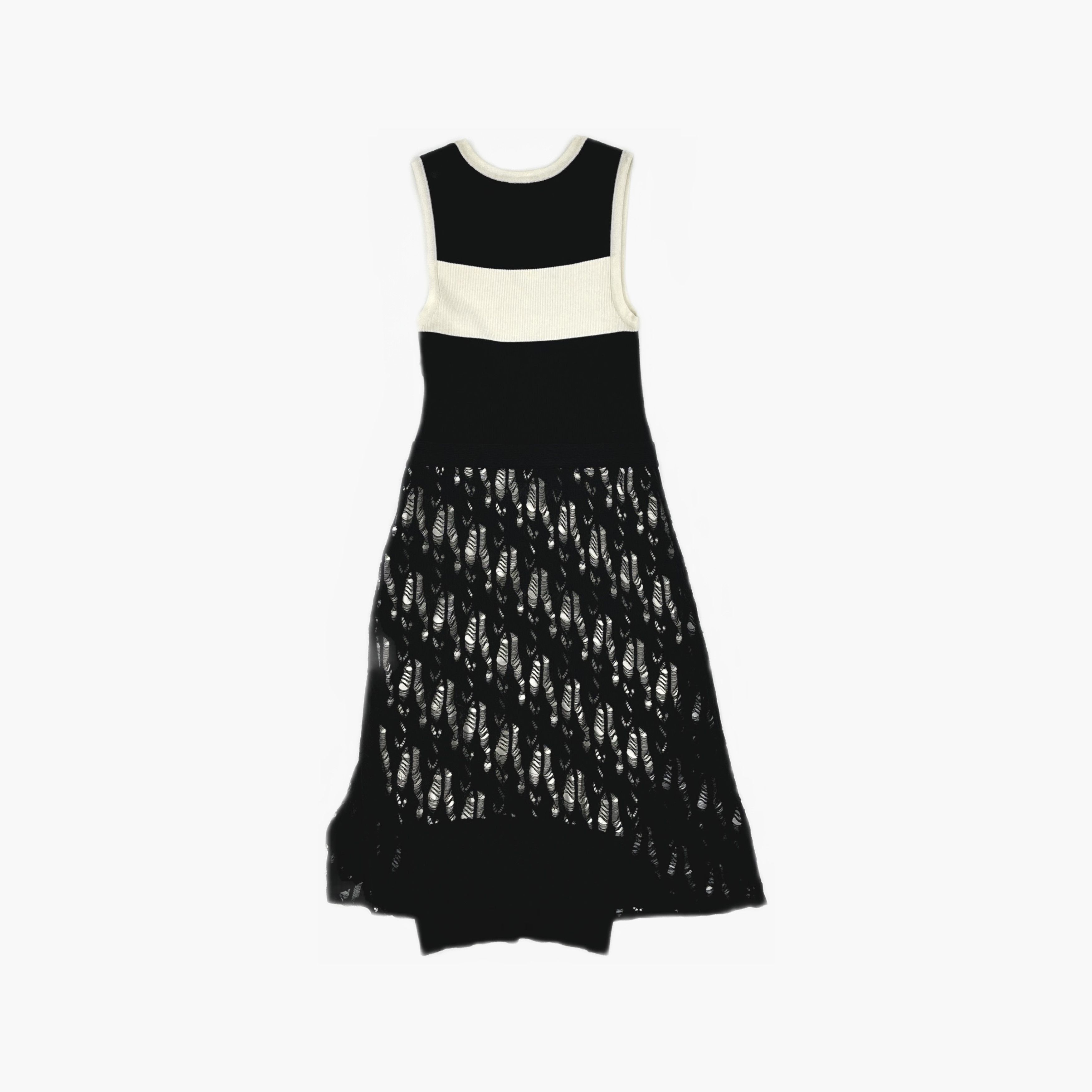 Chanel Chanel Colorblock Sleeveless Knit Midi Dress Size 34 Size XS / US 0-2 / IT 36-38 - 2 Thumbnail