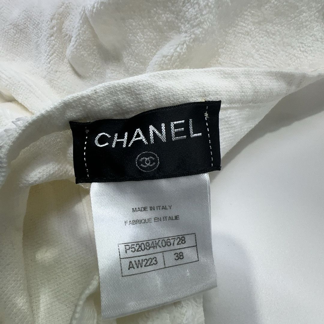 Chanel Chanel Towel Fabric Sleeveless Mini Dress Size 38 Size S / US 4 / IT 40 - 3 Thumbnail