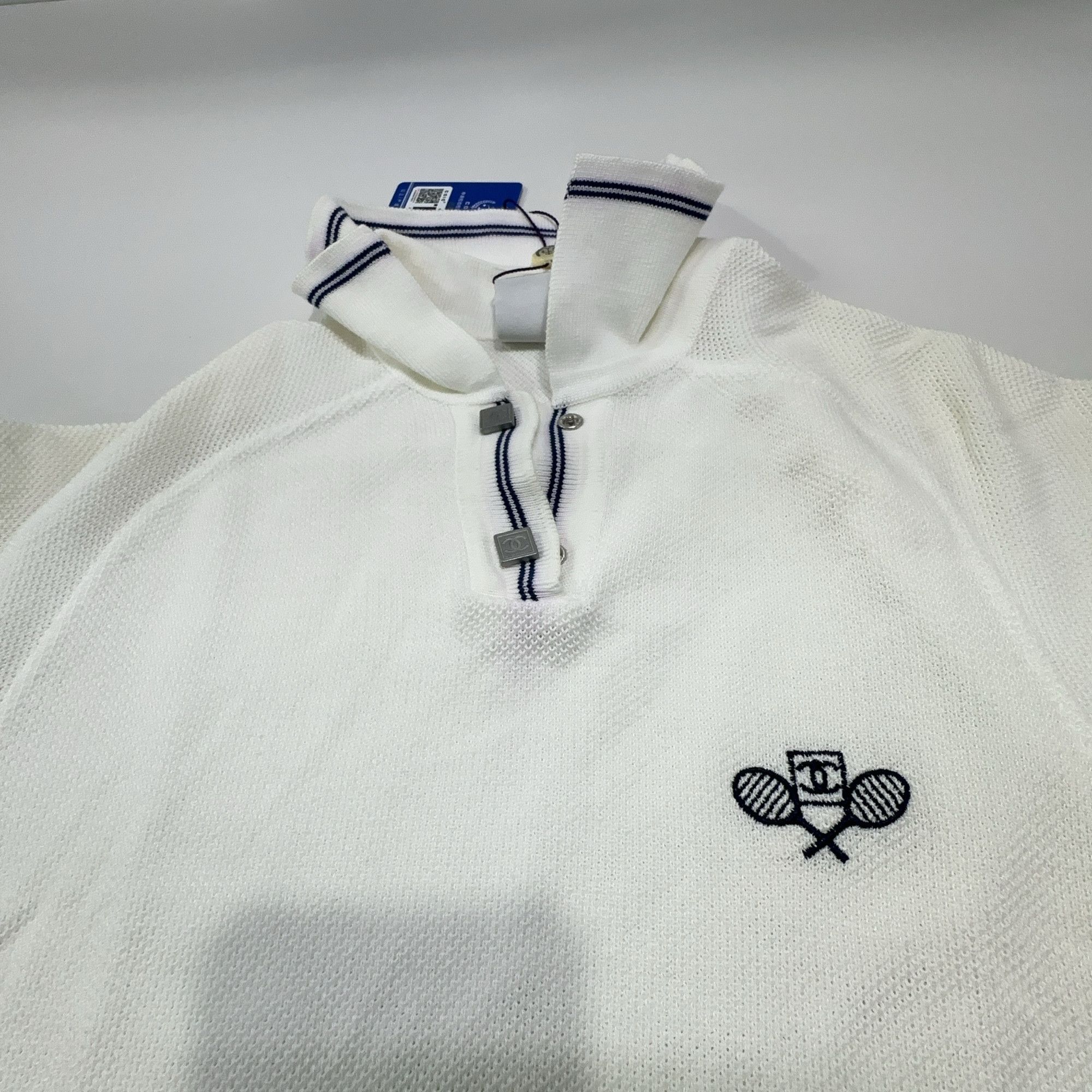 Chanel Chanel Tennis Motif Polo Size 42 Size M / US 6-8 / IT 42-44 - 6 Thumbnail