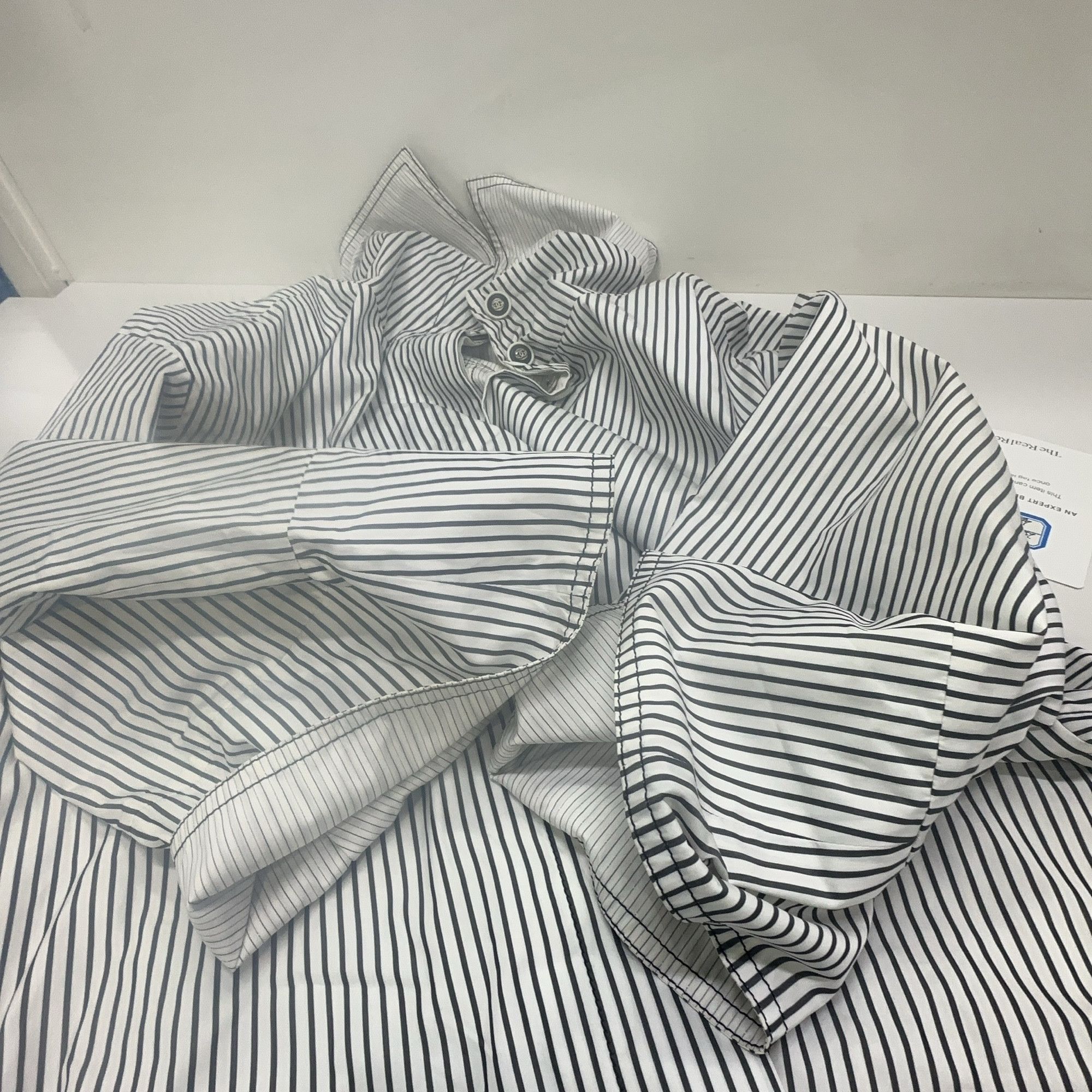 Chanel CHANEL Striped Coat Size FR 42 Size M / US 6-8 / IT 42-44 - 9 Thumbnail