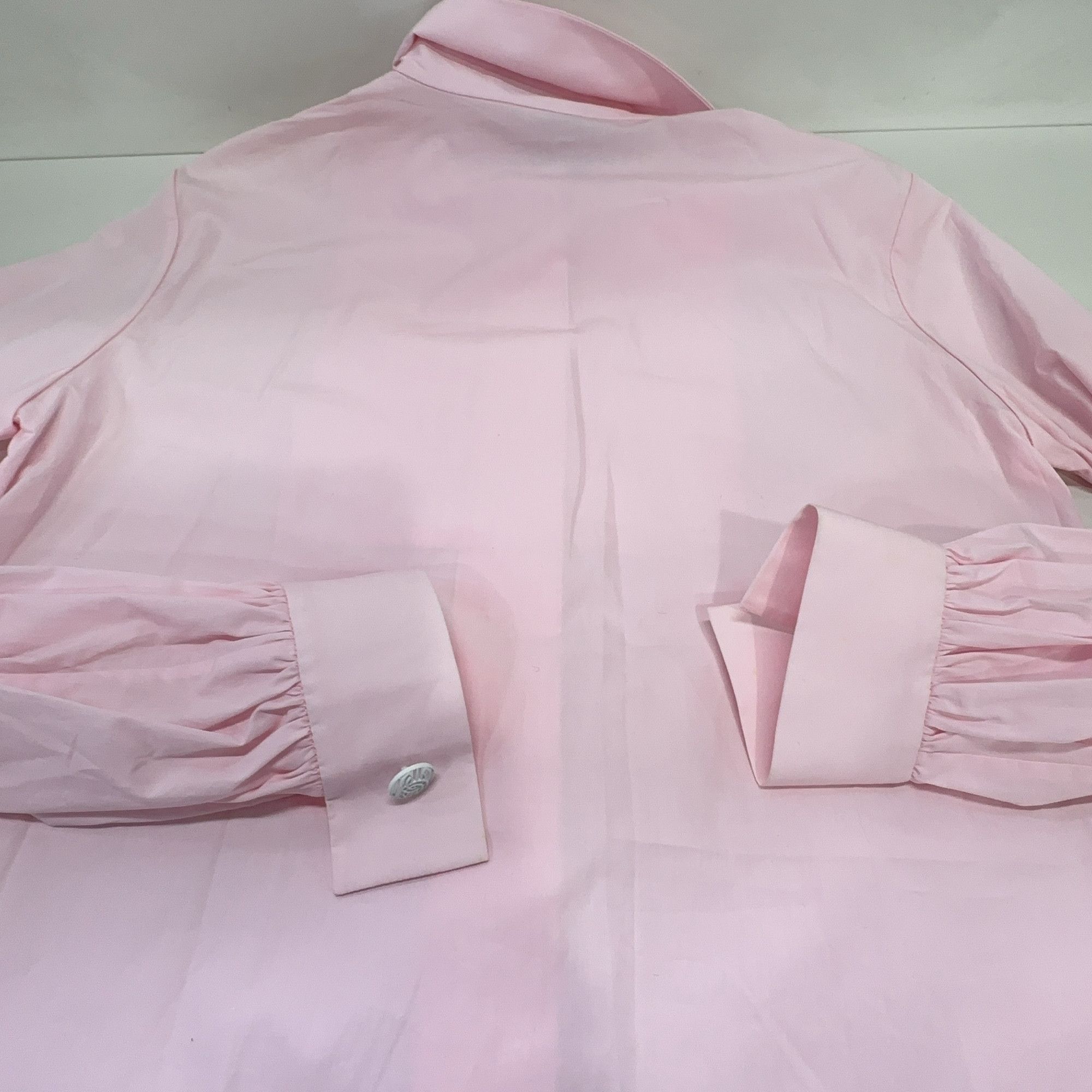 Chanel Chanel Pink Pleated Button Up Shirt Size 34 Size XS / US 0-2 / IT 36-38 - 7 Thumbnail