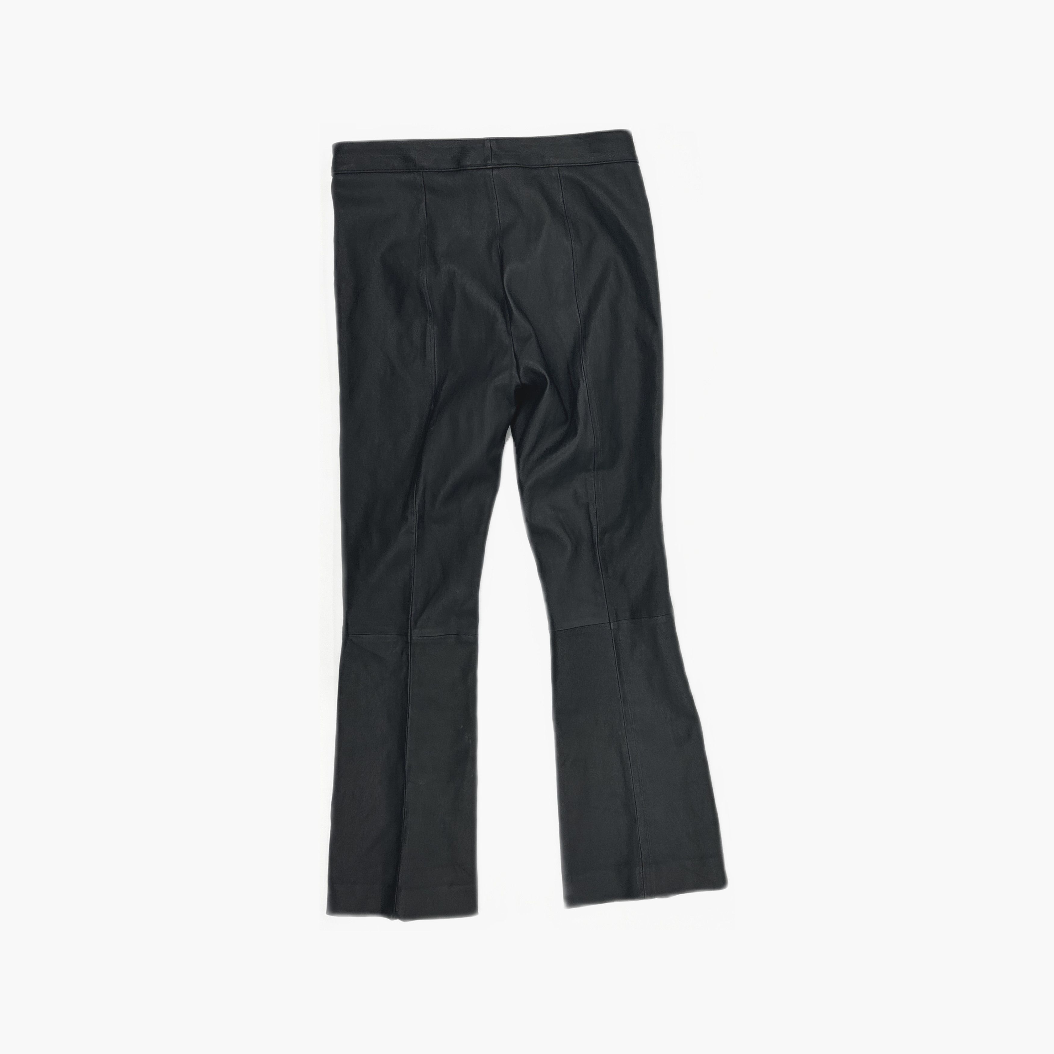 Chanel Chanel Leather Pants Size 36 Size 26" / US 2 / IT 38 - 2 Thumbnail