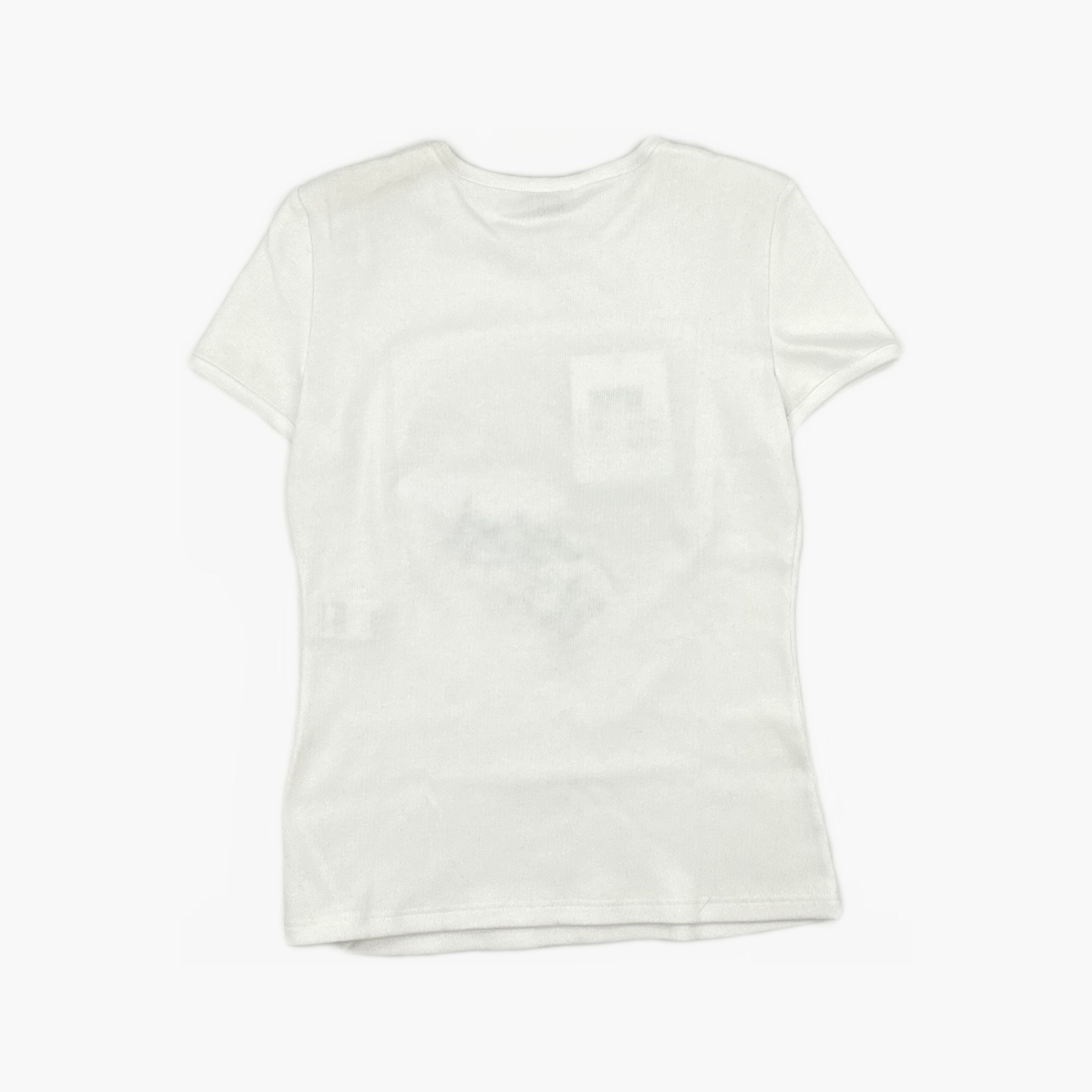 Chanel Chanel Floral Logo Short Sleeve T-Shirt Size 44 Size L / US 10 / IT 46 - 2 Thumbnail
