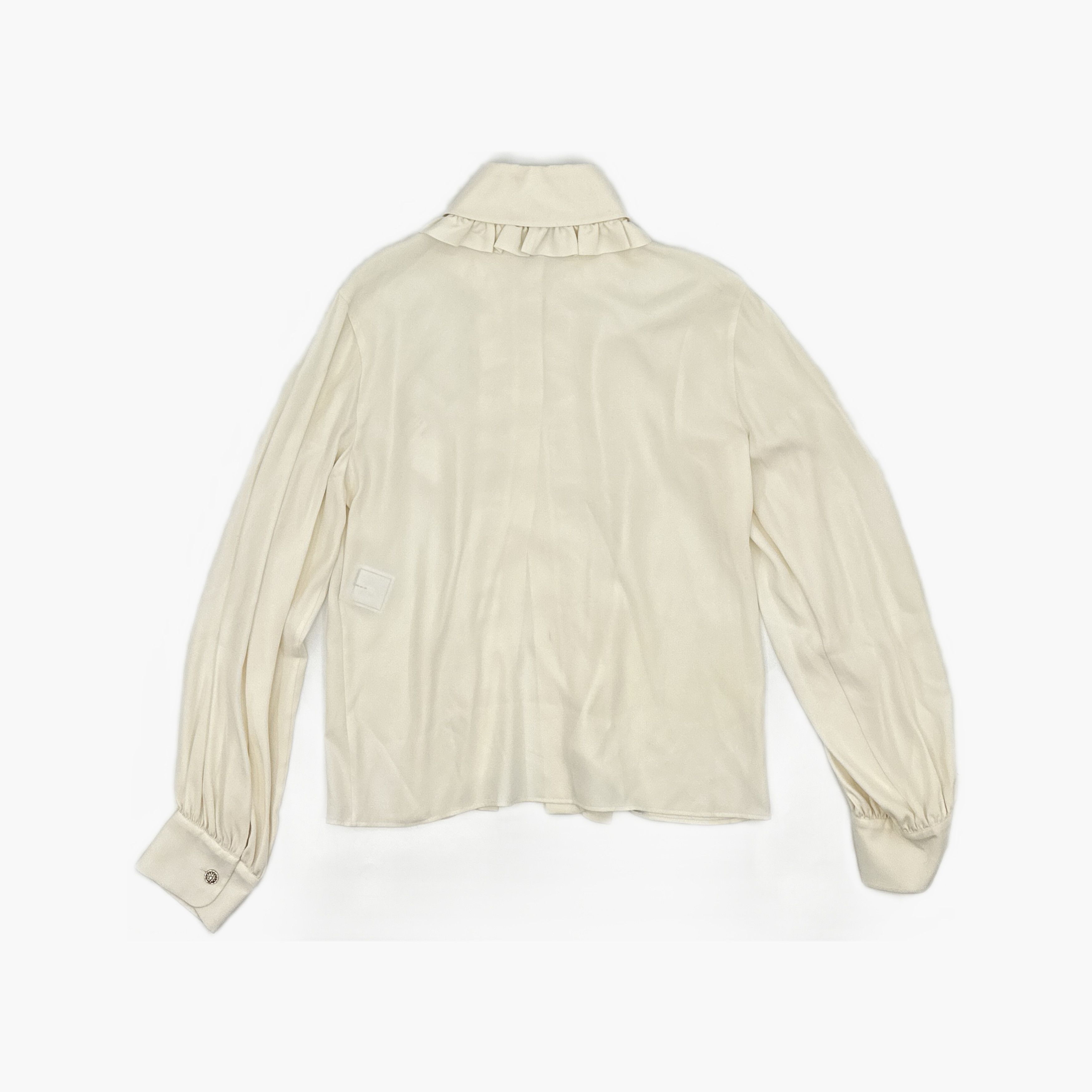 Chanel Chanel Ruffled Blouse Size 38 Size S / US 4 / IT 40 - 2 Thumbnail