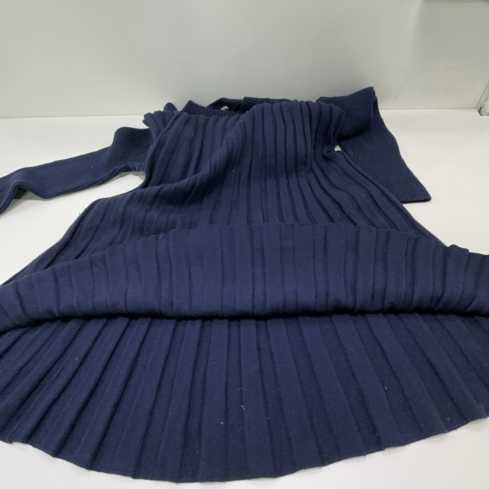 Chanel Chanel Ribbed Knit Midi Dress Size 36 Size XS / US 0-2 / IT 36-38 - 5 Thumbnail