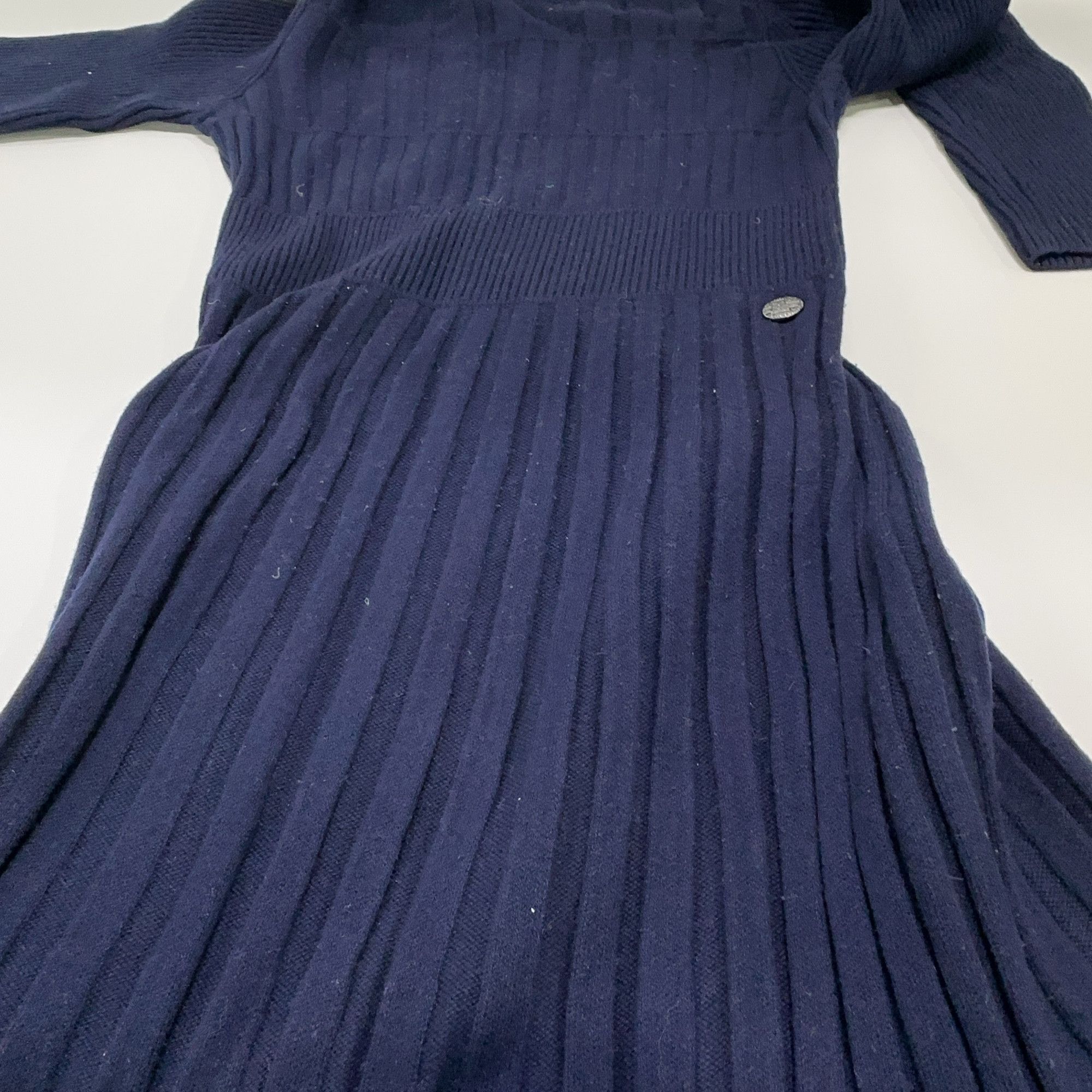 Chanel Chanel Ribbed Knit Midi Dress Size 36 Size XS / US 0-2 / IT 36-38 - 7 Thumbnail