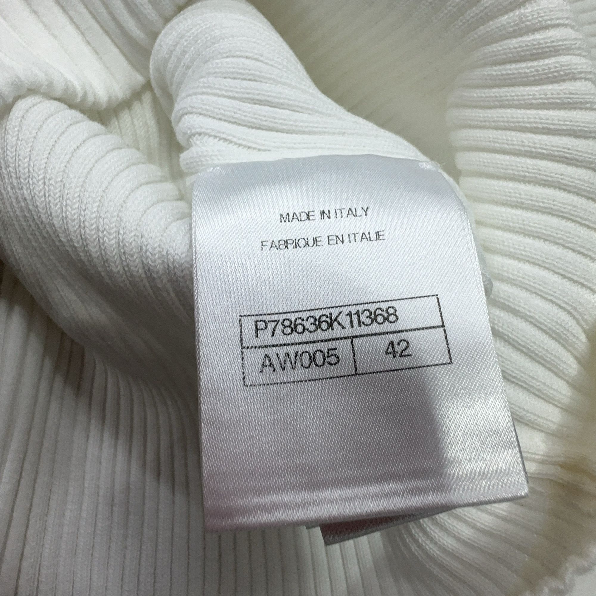 Chanel Chanel Logo Ribbed Tank Top Size 42 Size M / US 6-8 / IT 42-44 - 4 Thumbnail