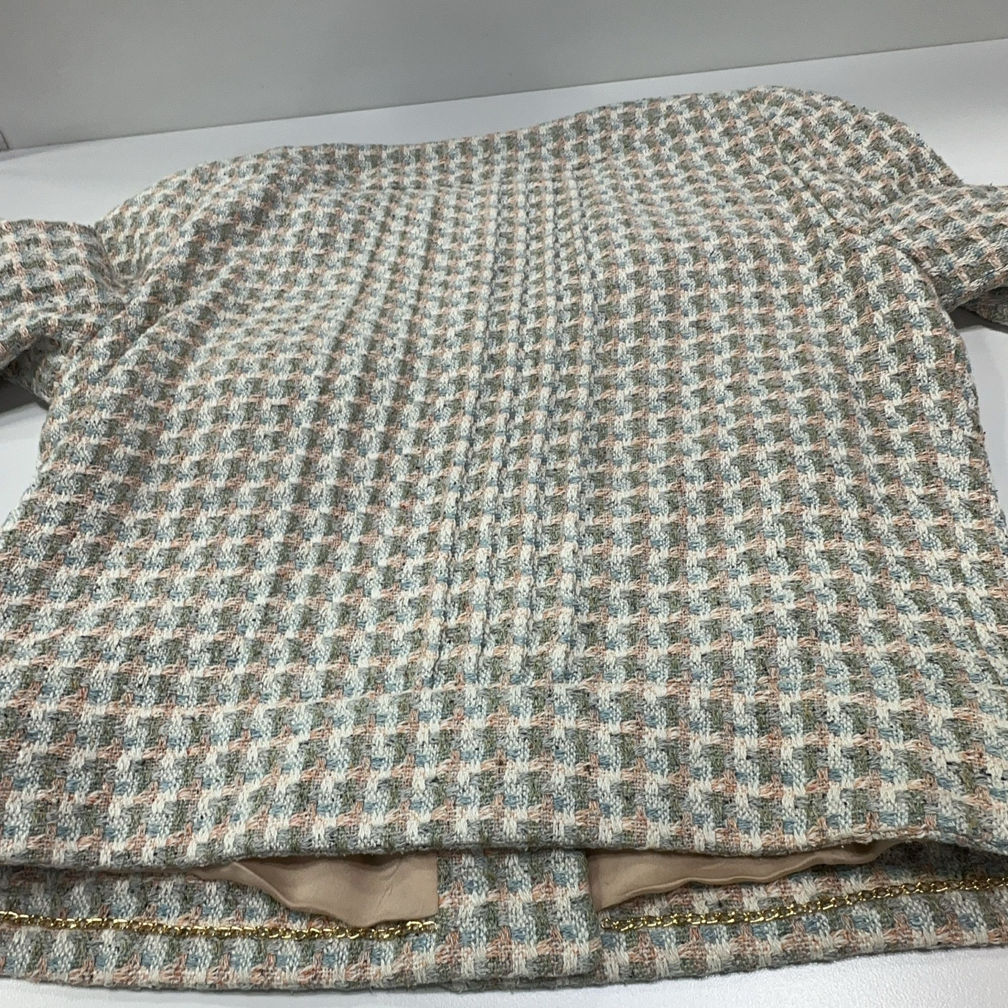 Chanel CHANEL Tweed Fringe Jacket FR 40 Size M / US 6-8 / IT 42-44 - 14 Thumbnail