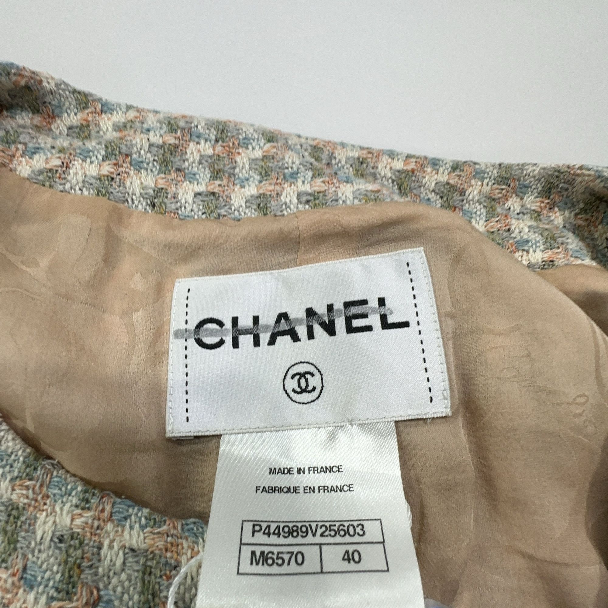 Chanel CHANEL Tweed Fringe Jacket FR 40 Size M / US 6-8 / IT 42-44 - 3 Thumbnail