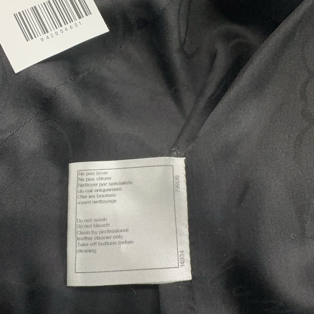 Chanel Chanel Silver Trim Leather Jacket Size 34 Size XS / US 0-2 / IT 36-38 - 4 Thumbnail