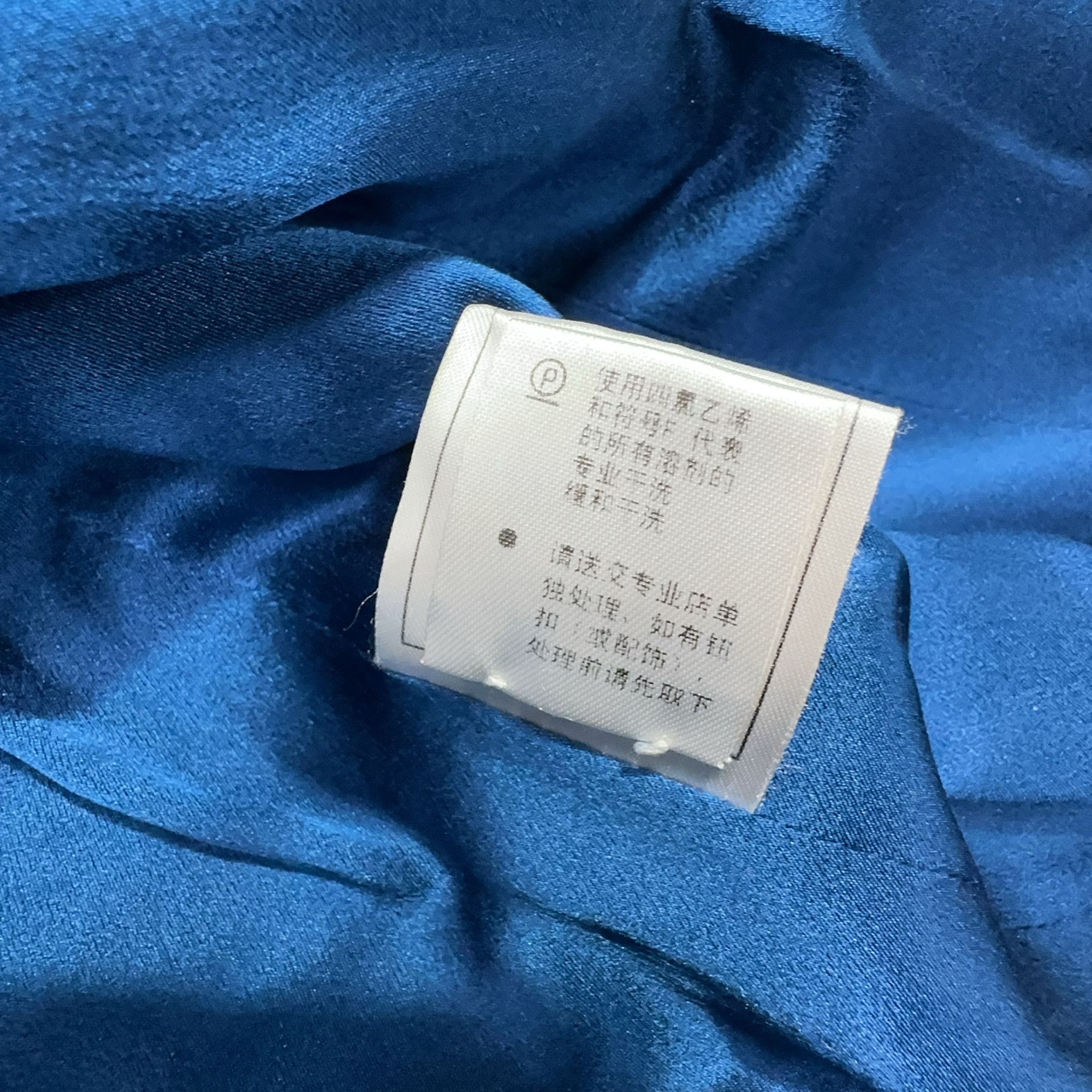 Chanel Chanel Blue Wool Double Breasted Coat Size 42 Size M / US 6-8 / IT 42-44 - 4 Thumbnail