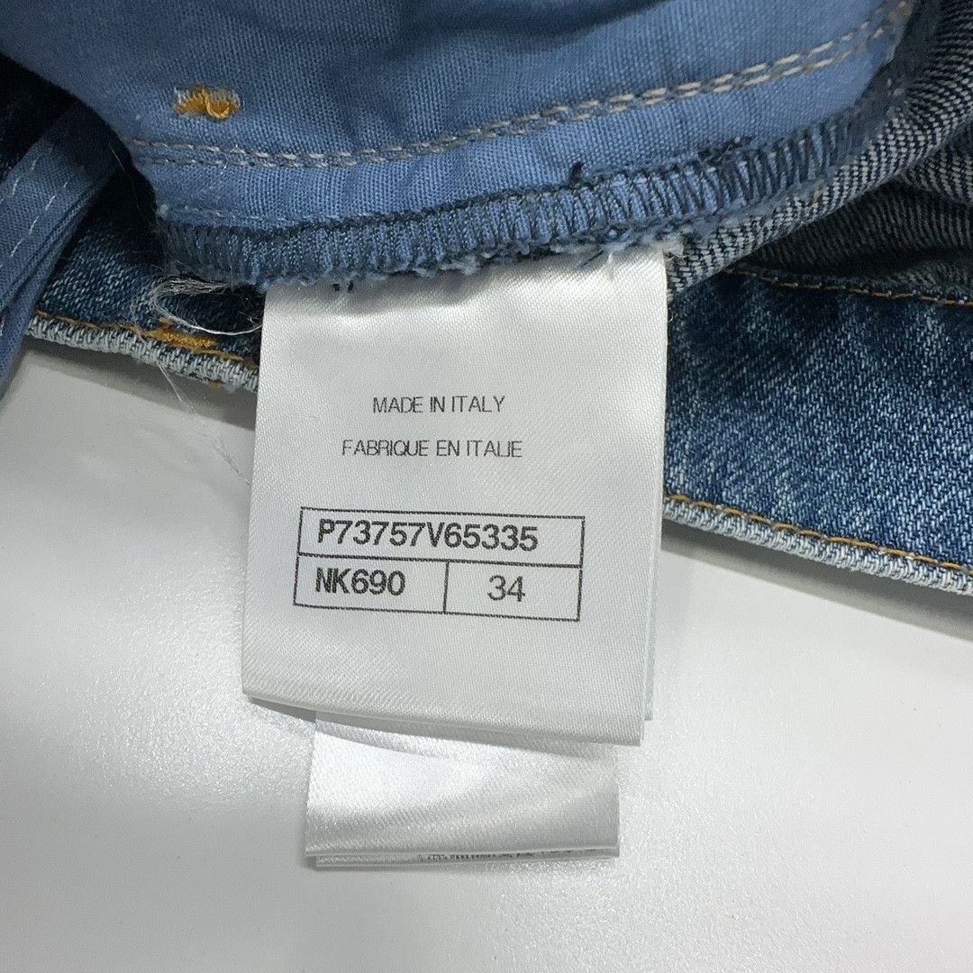 Chanel Chanel Blue Denim Jeans Size 34 Size 25" / US 0 / IT 36 - 4 Thumbnail
