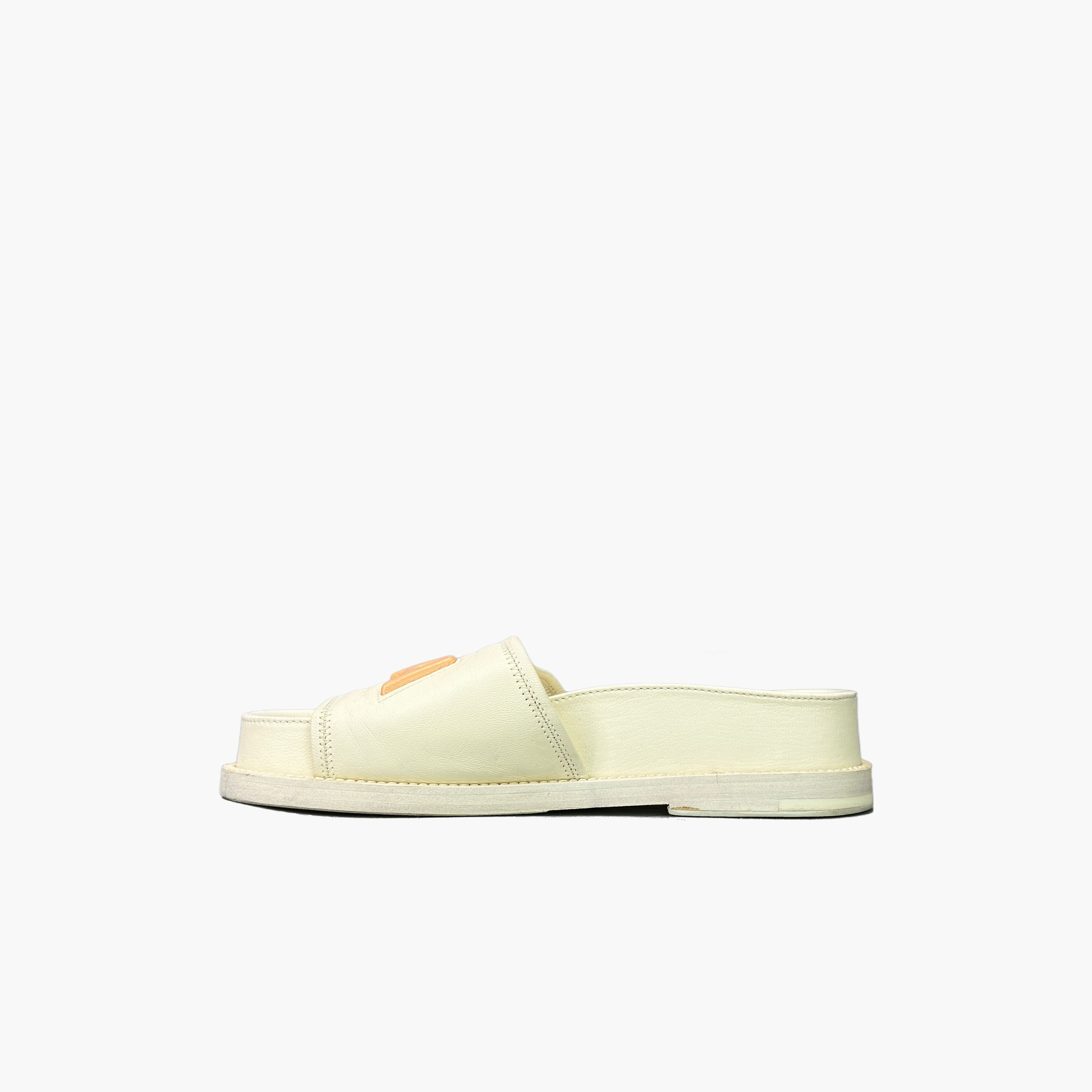 Chanel Chanel Multicolor Logo Leather Sandals Size 35.5 Size US 5.5 / IT 35.5 - 3 Thumbnail