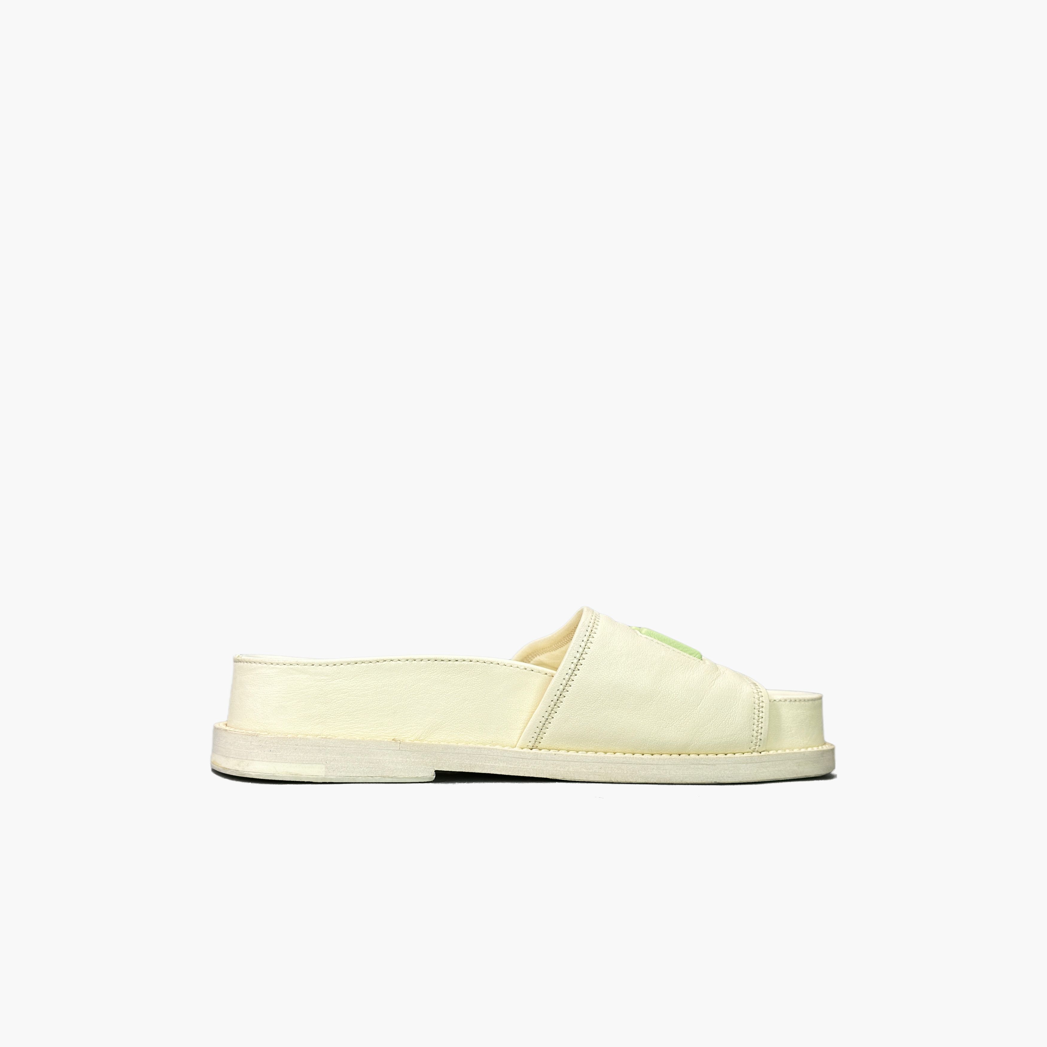 Chanel Chanel Multicolor Logo Leather Sandals Size 35.5 Size US 5.5 / IT 35.5 - 2 Thumbnail