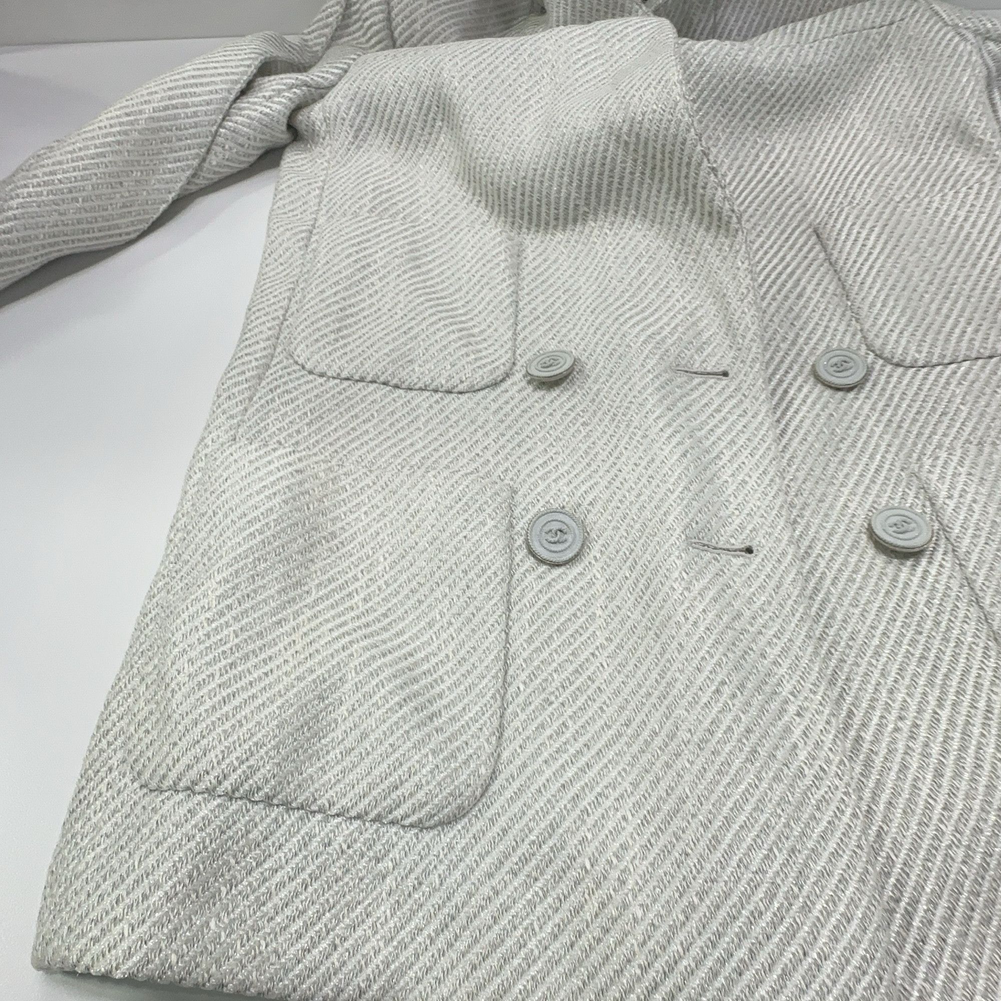 Chanel CHANEL Double Breasted Blazer Size 34 Size XS / US 0-2 / IT 36-38 - 8 Thumbnail