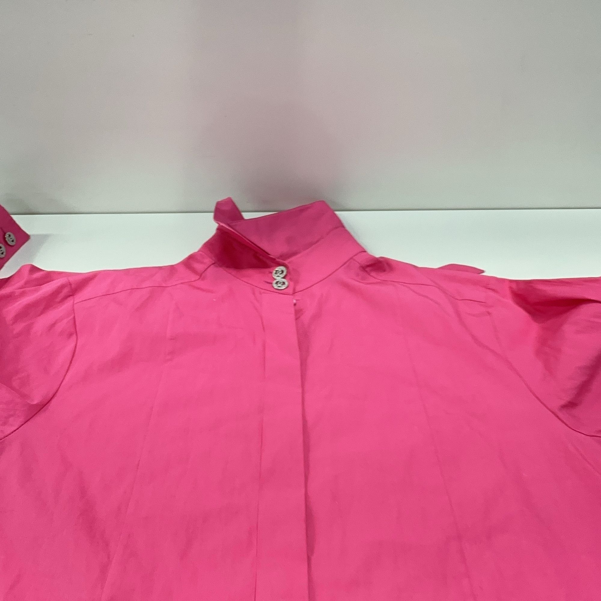 Chanel Chanel Pink Cotton Button Up Shirt Size 36 Size XS / US 0-2 / IT 36-38 - 8 Thumbnail