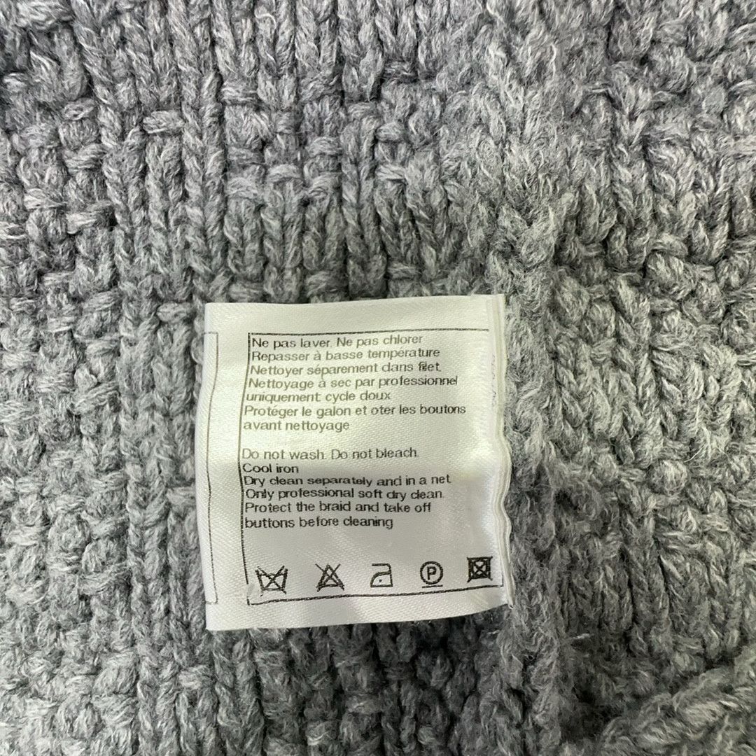 Chanel Chanel Gray Cashmere Wool Knit Dress Size 34 Size XS / US 0-2 / IT 36-38 - 5 Thumbnail