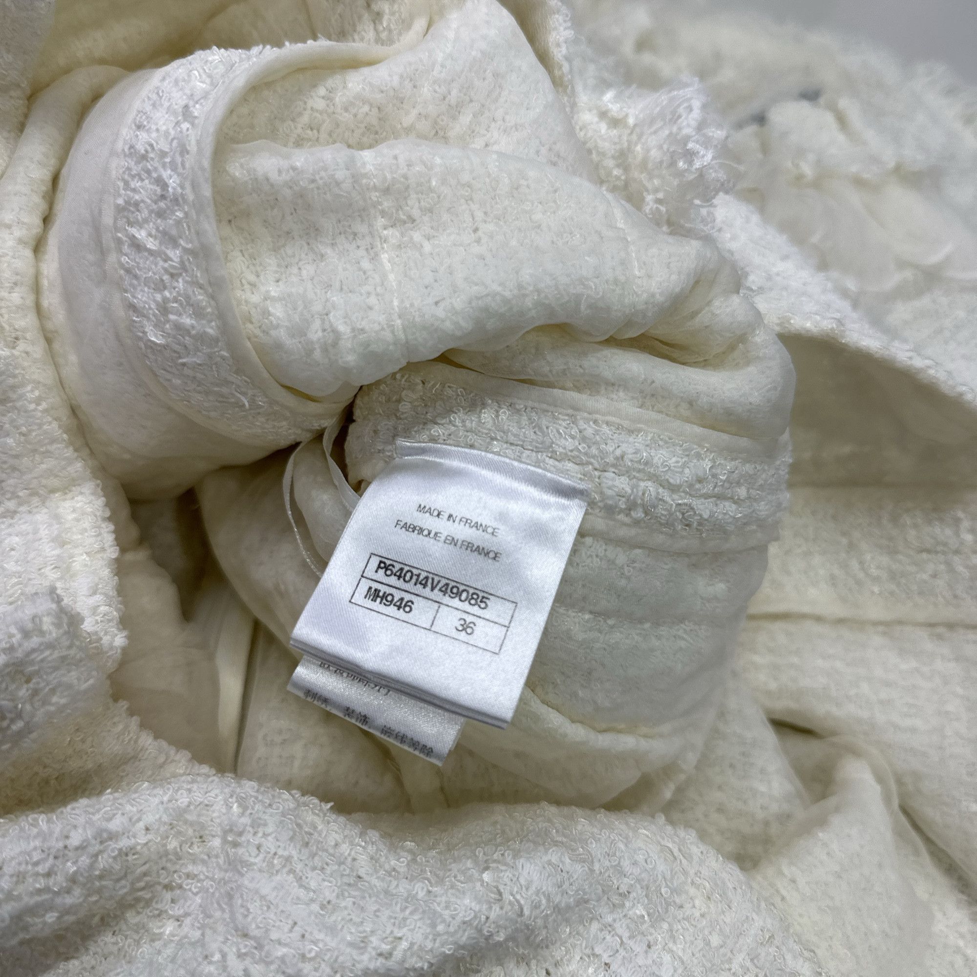 Chanel CHANEL Tweed Ruffle Dress Size 36 Size XS / US 0-2 / IT 36-38 - 5 Thumbnail