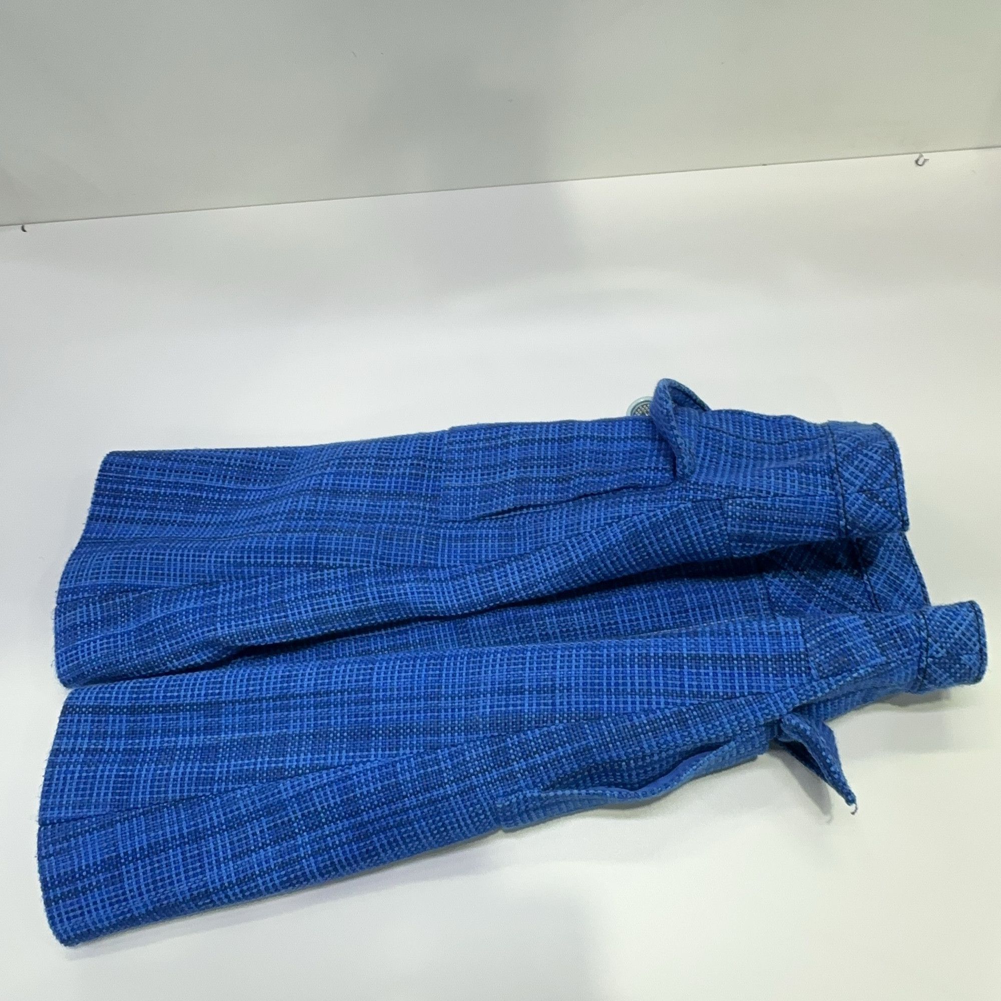 Chanel Chanel Blue Tweed Mini Skirt Size 34 Size 25" / US 0 / IT 36 - 10 Thumbnail