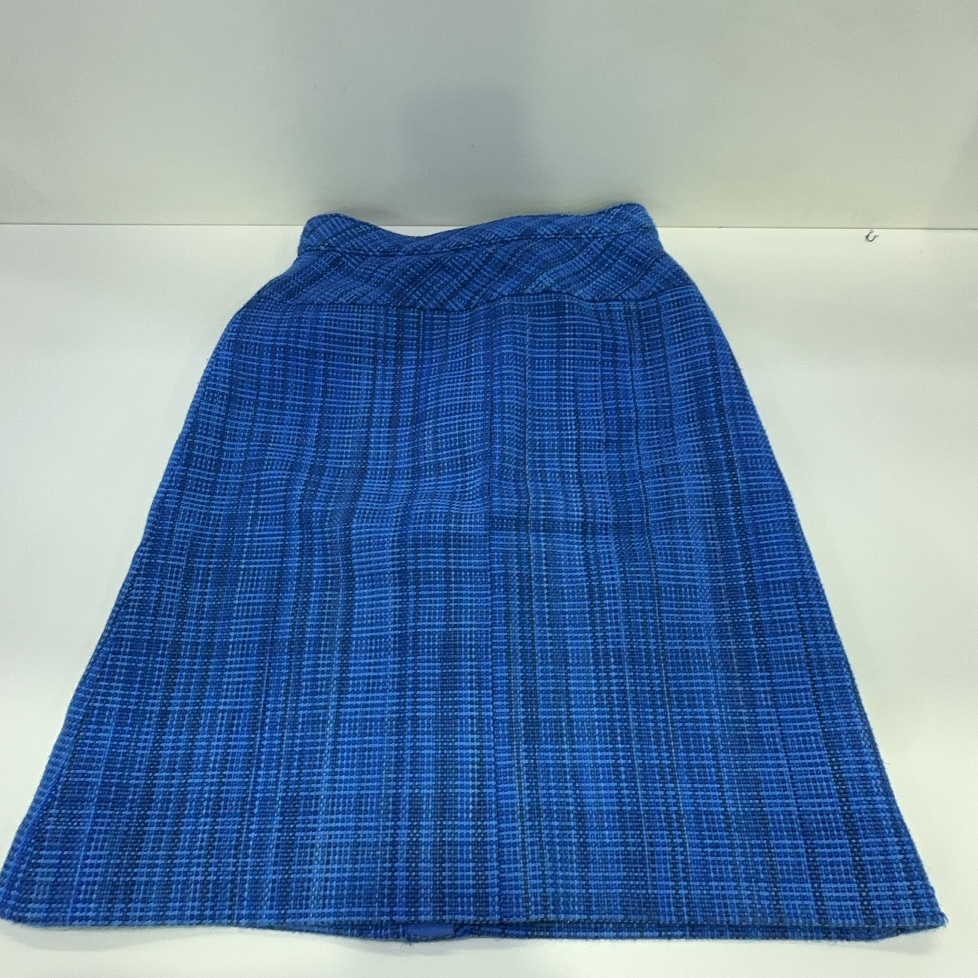 Chanel Chanel Blue Tweed Mini Skirt Size 34 Size 25" / US 0 / IT 36 - 9 Thumbnail