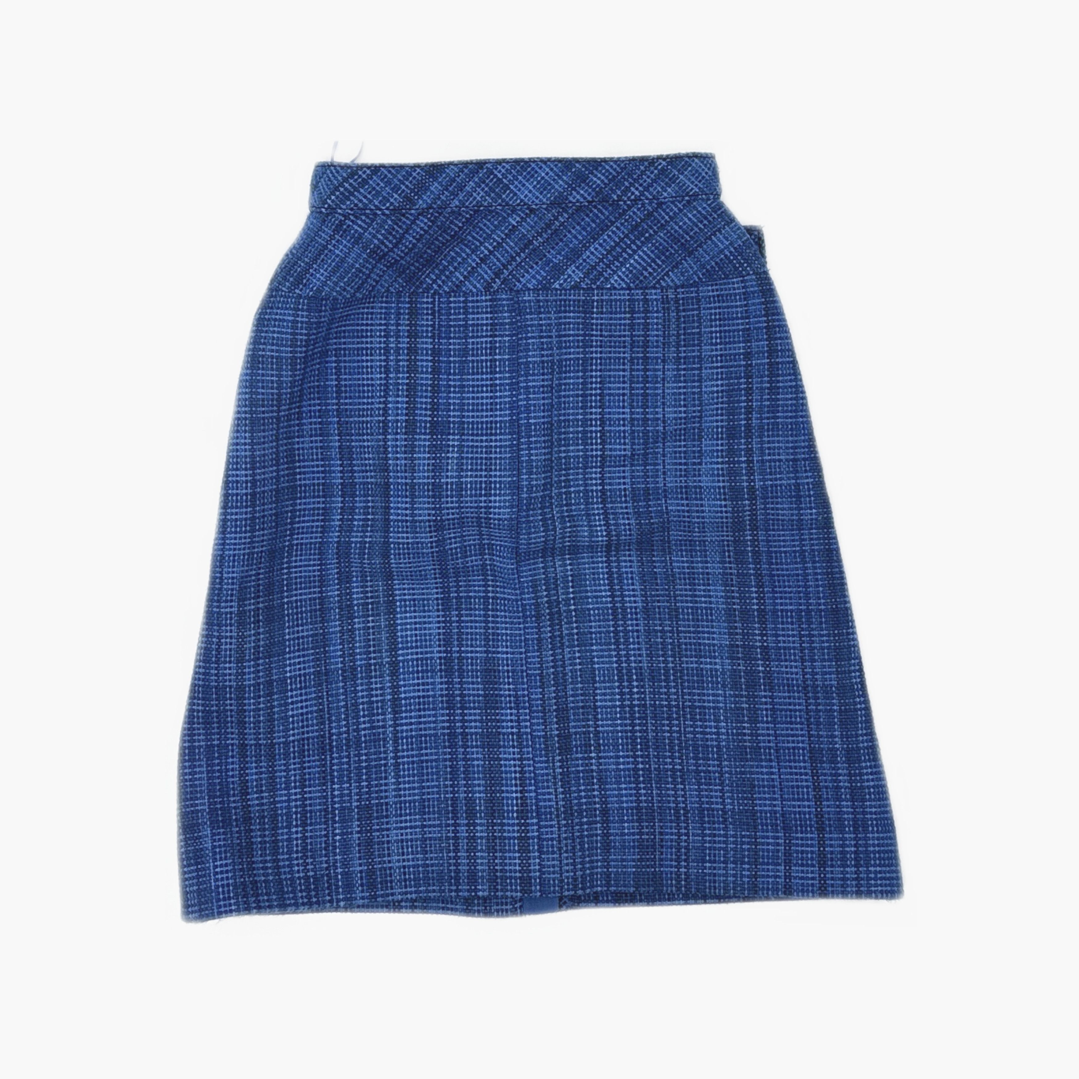 Chanel Chanel Blue Tweed Mini Skirt Size 34 Size 25" / US 0 / IT 36 - 2 Thumbnail