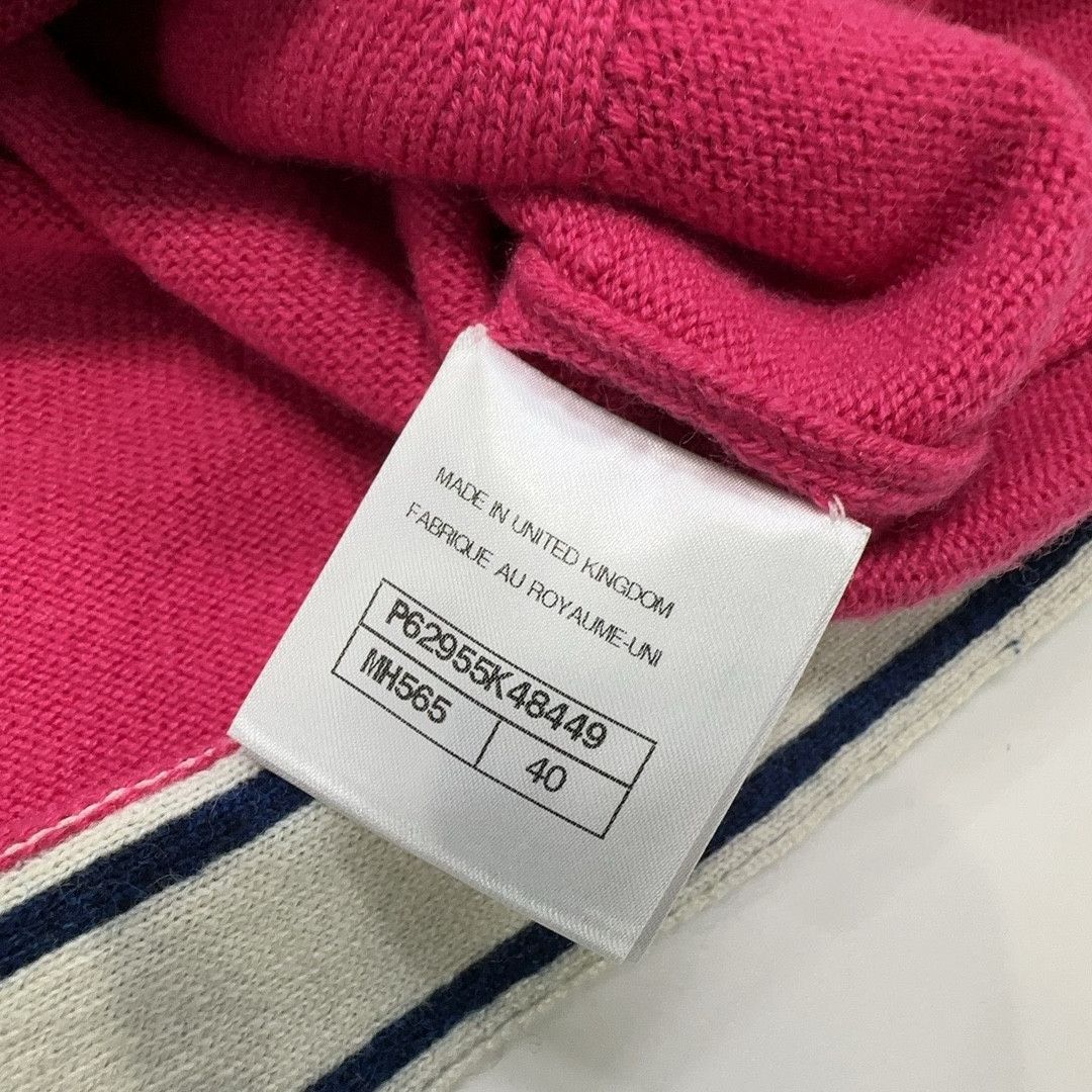Chanel Chanel Logo Button Cardigan Size 40 Size M / US 6-8 / IT 42-44 - 4 Thumbnail