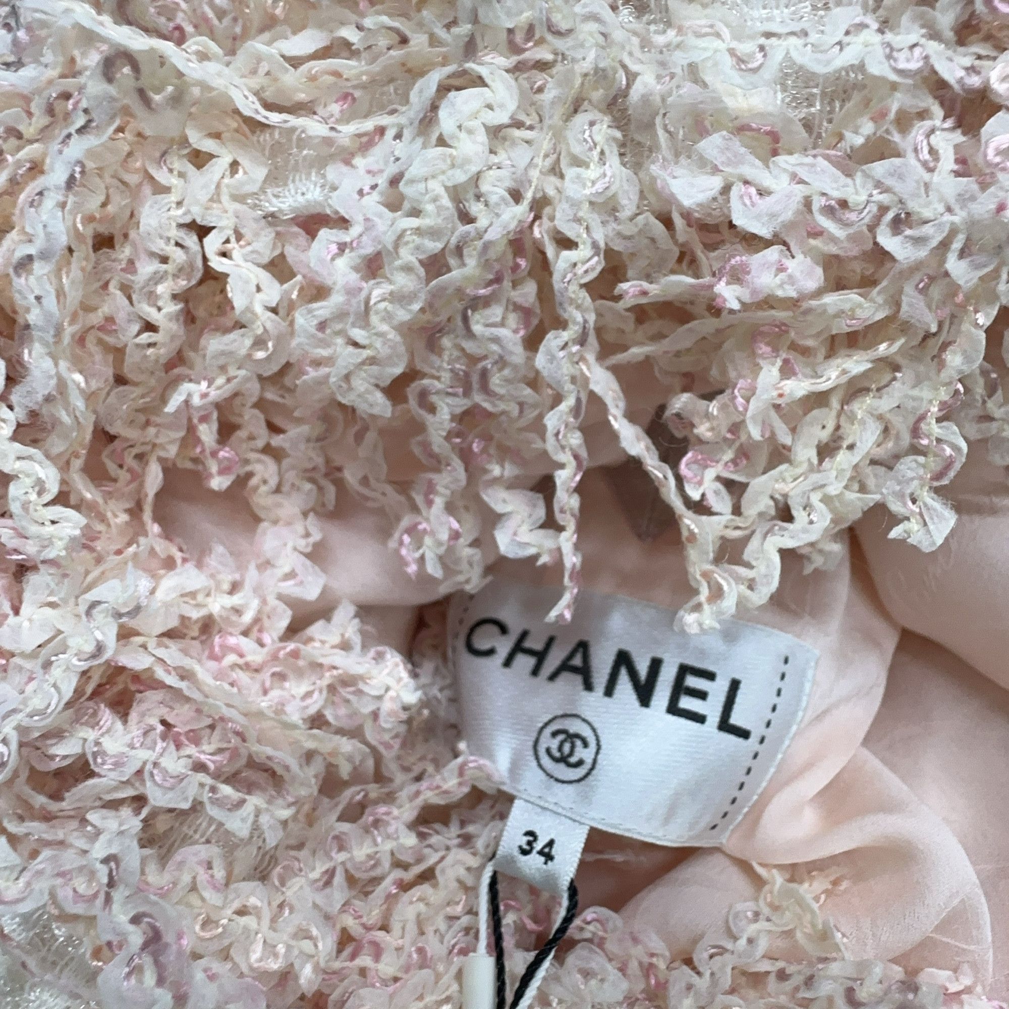 Chanel Chanel Fringe Textured Blouse Size 34 Size XS / US 0-2 / IT 36-38 - 4 Thumbnail