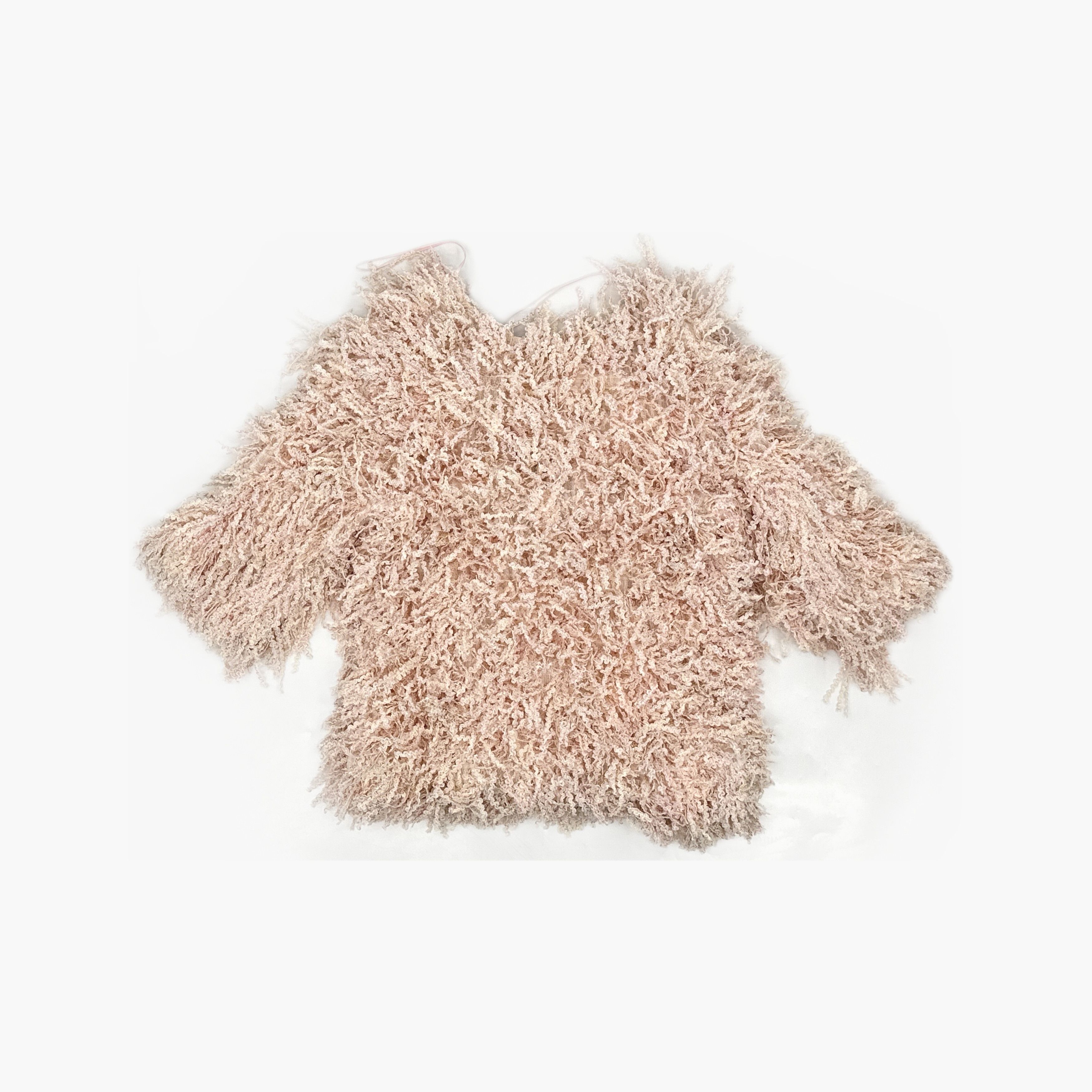 Chanel Chanel Fringe Textured Blouse Size 34 Size XS / US 0-2 / IT 36-38 - 2 Thumbnail