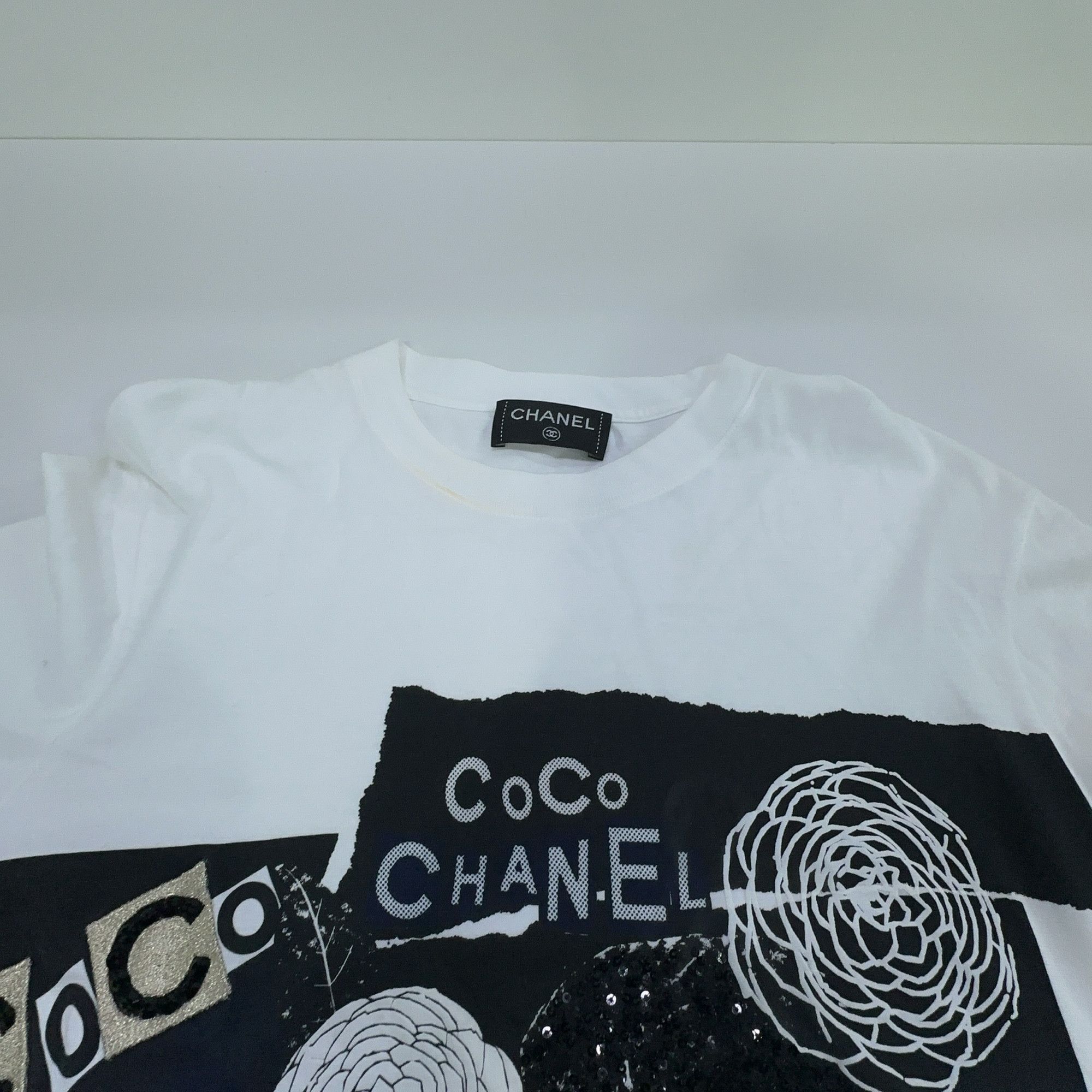 Chanel Chanel Graphic Print Long Sleeve T-Shirt S Size S / US 4 / IT 40 - 6 Thumbnail