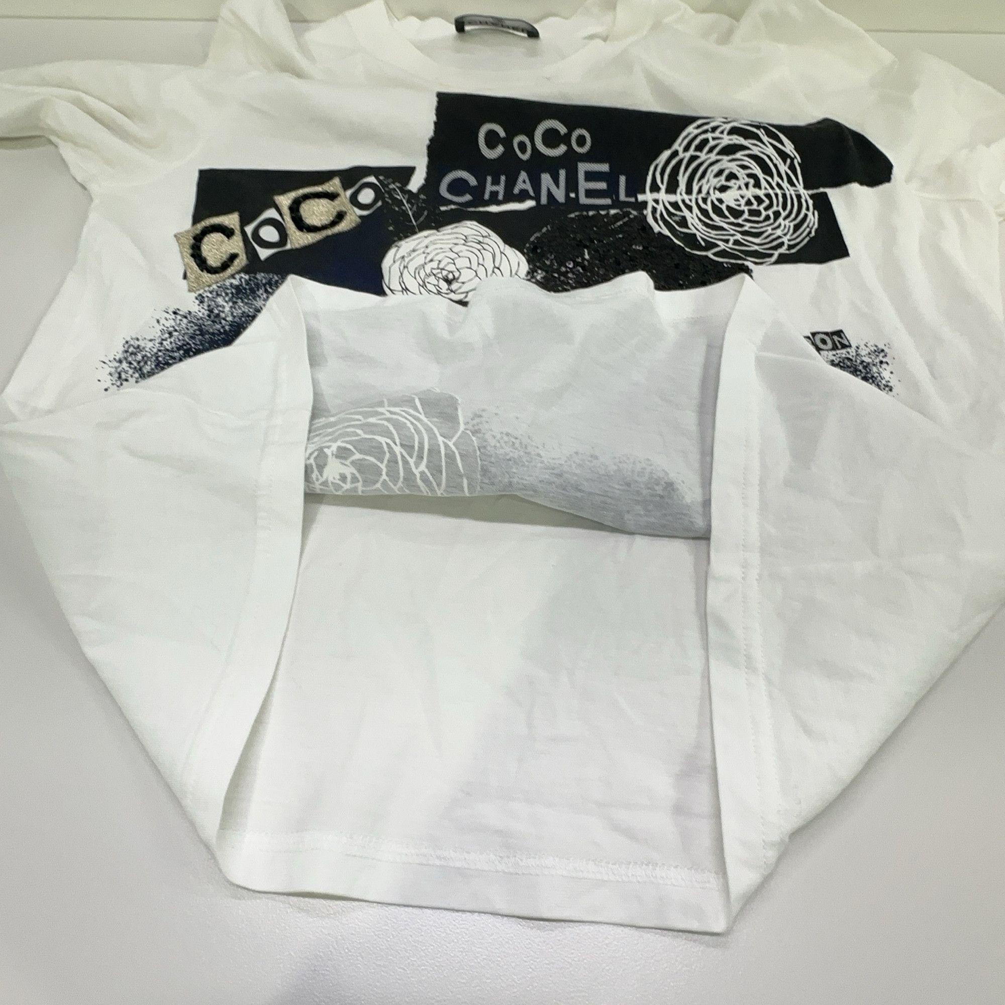 Chanel Chanel Graphic Print Long Sleeve T-Shirt S Size S / US 4 / IT 40 - 11 Thumbnail