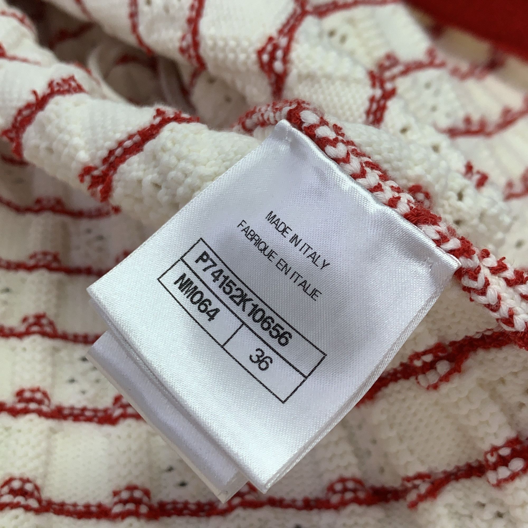 Chanel Chanel Striped V-Neck Cardigan Size 36 Size XS / US 0-2 / IT 36-38 - 4 Thumbnail