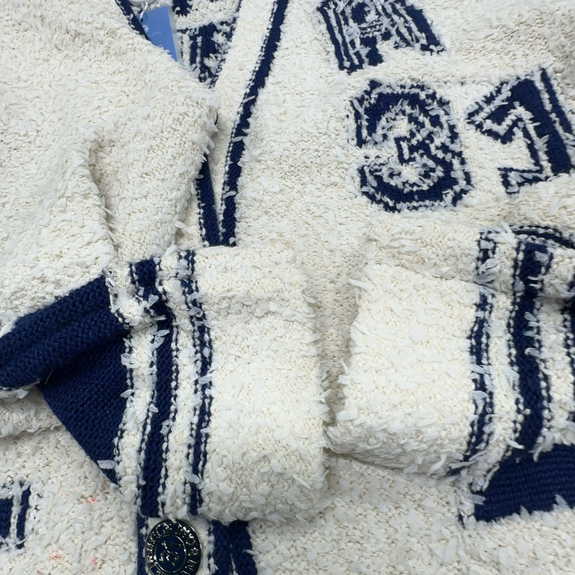 Chanel Chanel Logo Knit Cardigan Size 36 Size XS / US 0-2 / IT 36-38 - 9 Thumbnail