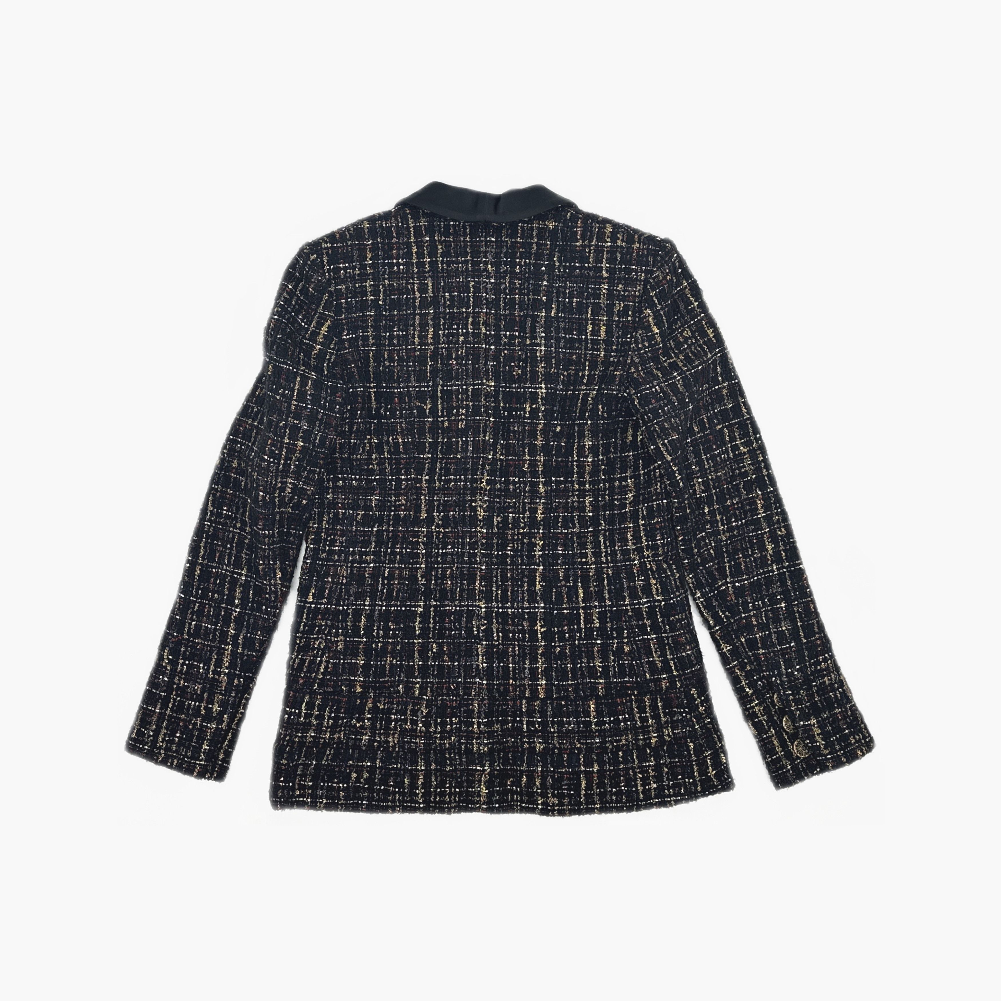 Chanel Chanel Tweed Metallic Blazer Size 36 Size XS / US 0-2 / IT 36-38 - 2 Thumbnail