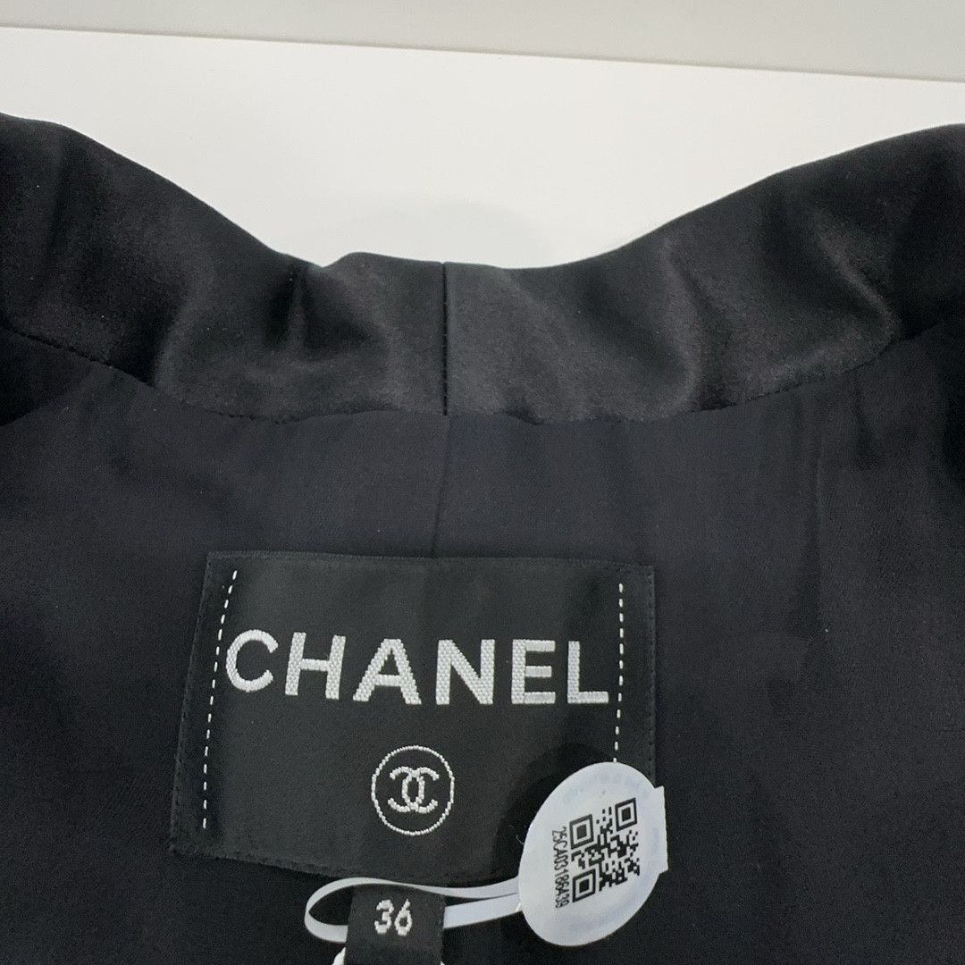 Chanel Chanel Tweed Metallic Blazer Size 36 Size XS / US 0-2 / IT 36-38 - 3 Thumbnail
