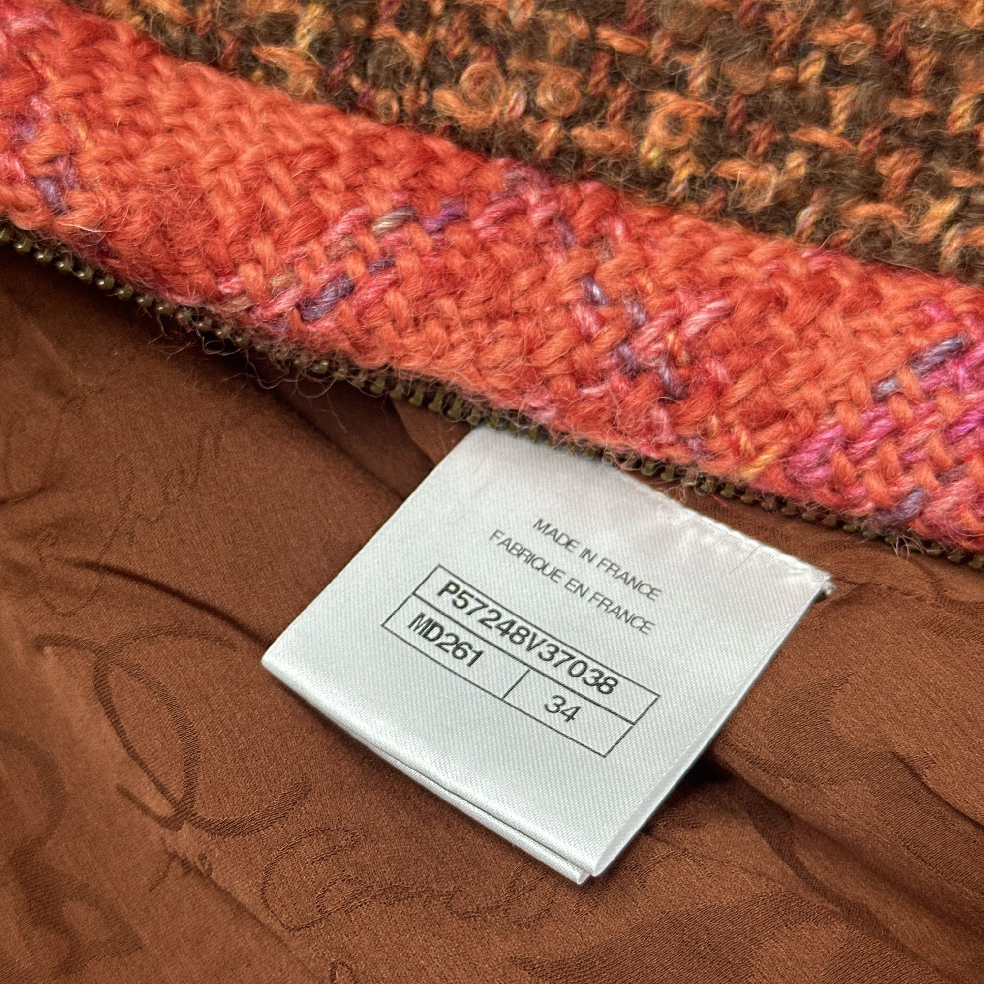 Chanel Chanel Brown Tweed Coat Size 34 Size XS / US 0-2 / IT 36-38 - 4 Thumbnail