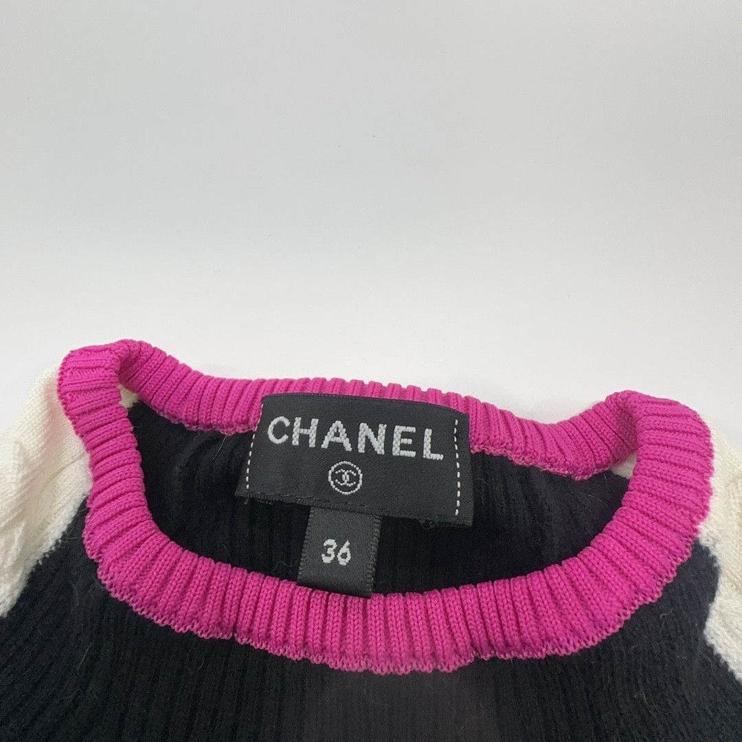 Chanel Chanel CC Logo Knit Sweater Size 36 Size XS / US 0-2 / IT 36-38 - 3 Thumbnail