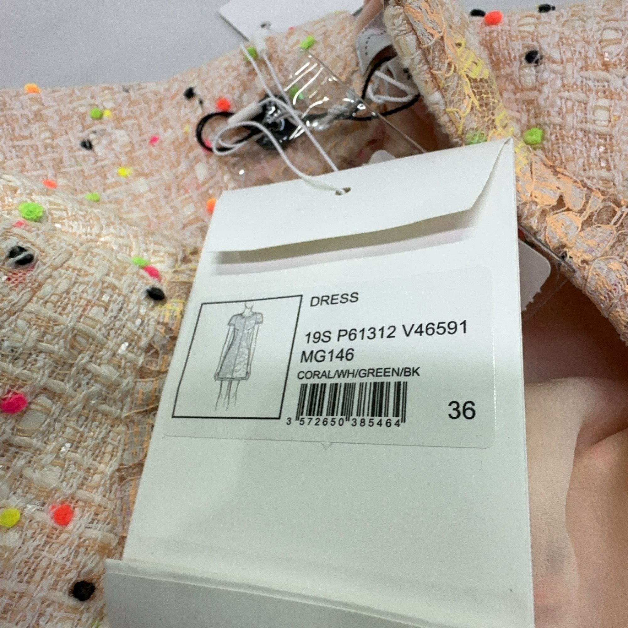 Chanel Chanel Multicolor Tweed Mini Dress Size 36 Size XS / US 0-2 / IT 36-38 - 4 Thumbnail