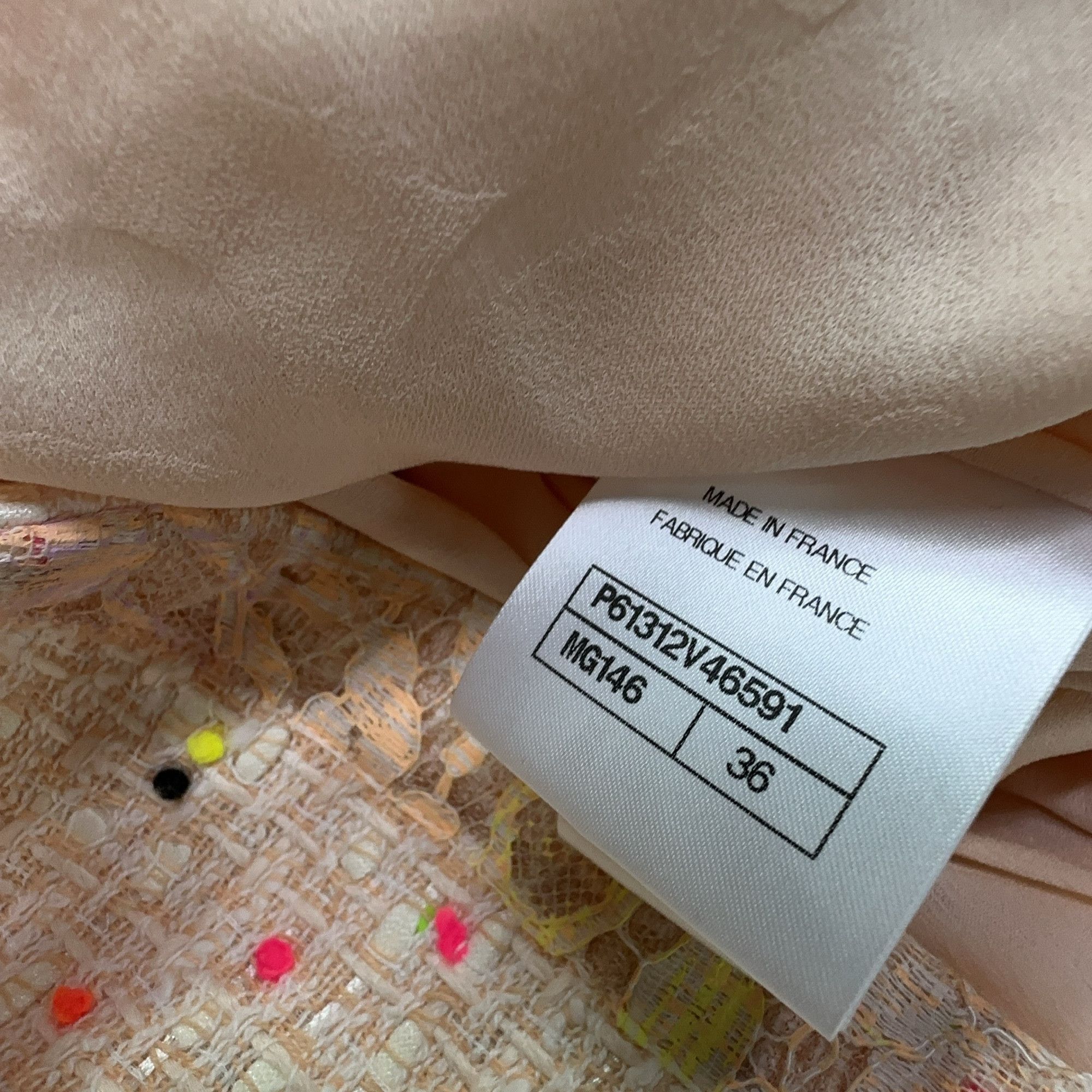 Chanel Chanel Multicolor Tweed Mini Dress Size 36 Size XS / US 0-2 / IT 36-38 - 5 Thumbnail