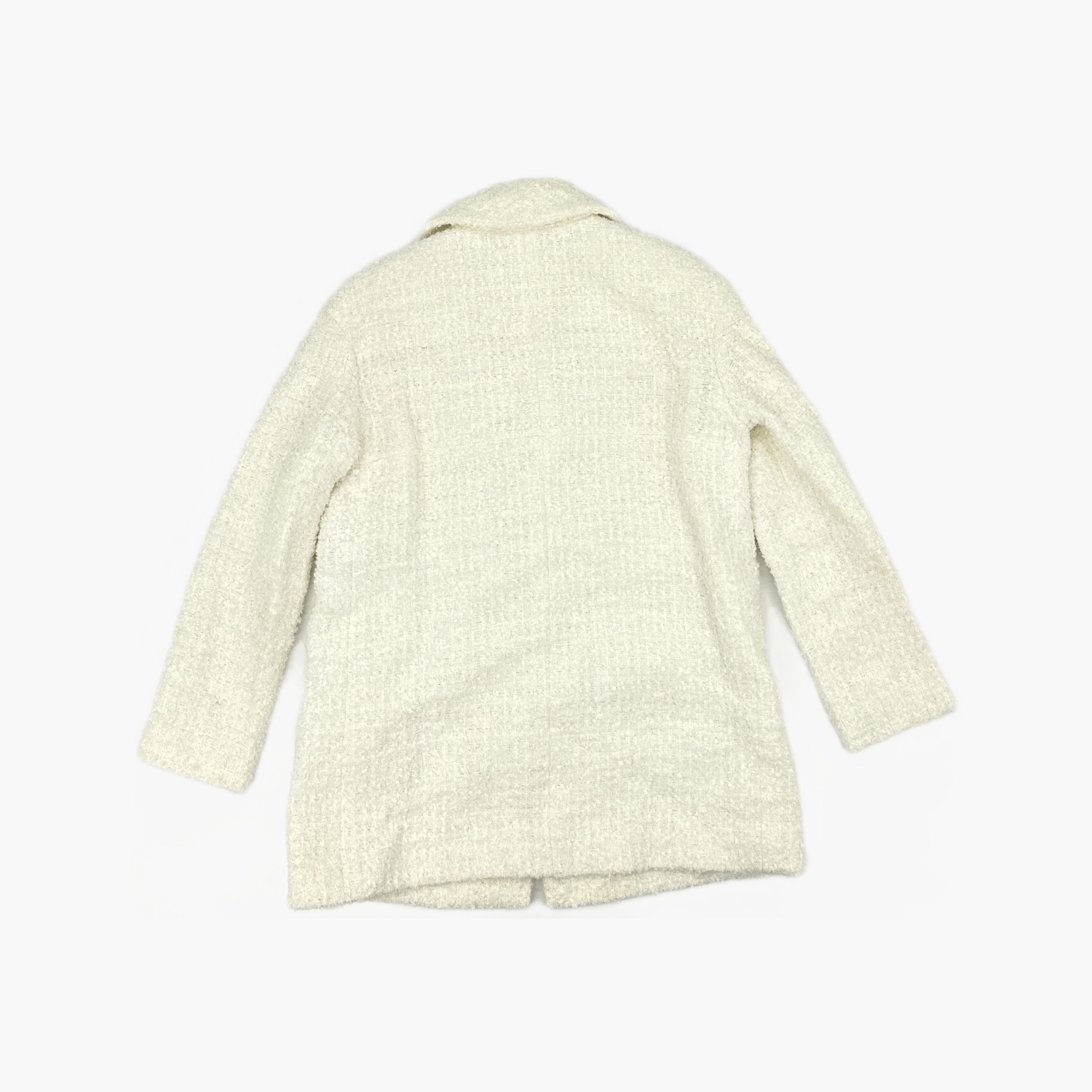 Chanel Chanel White Tweed Jacket Size 34 Size XS / US 0-2 / IT 36-38 - 2 Thumbnail