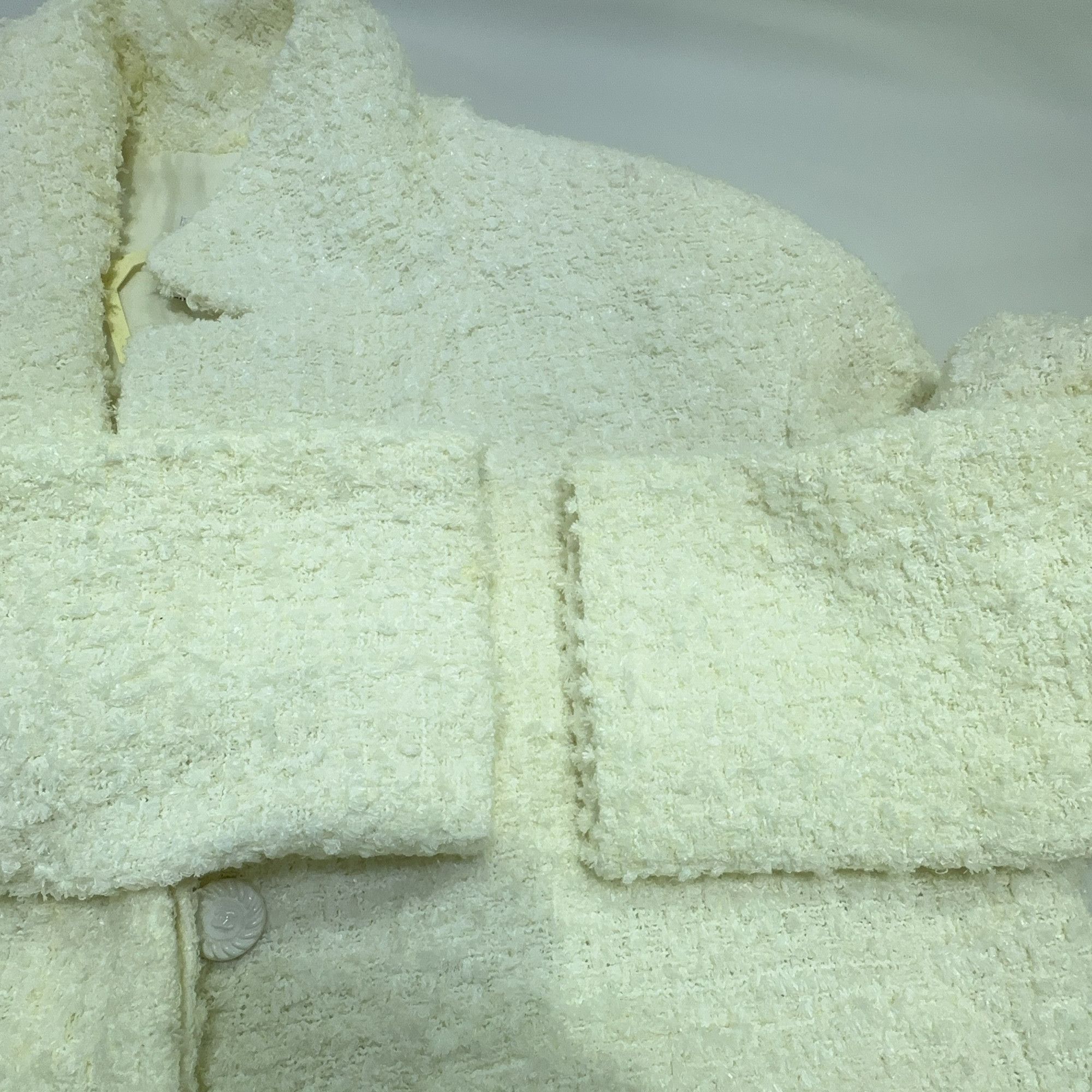 Chanel Chanel White Tweed Jacket Size 34 Size XS / US 0-2 / IT 36-38 - 7 Thumbnail
