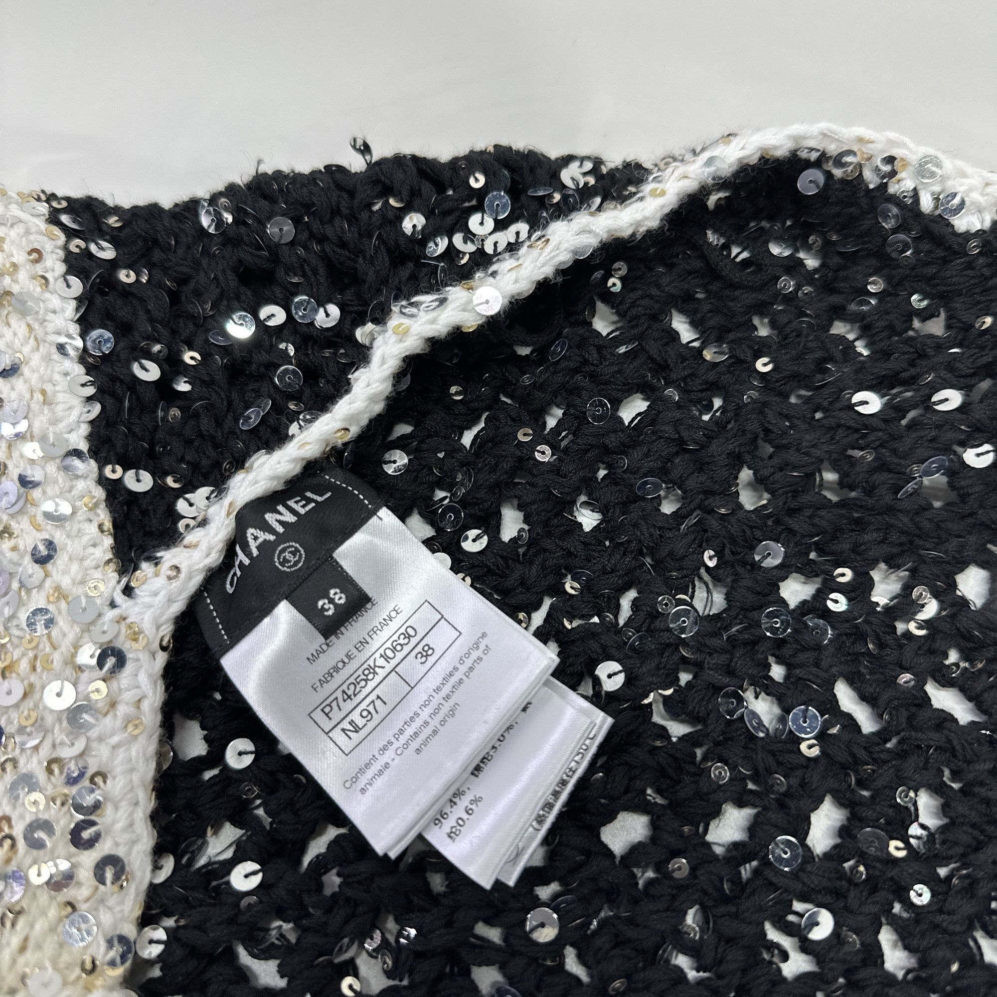 Chanel Chanel Sequin Halter Tank Top Size 38 Size S / US 4 / IT 40 - 3 Thumbnail